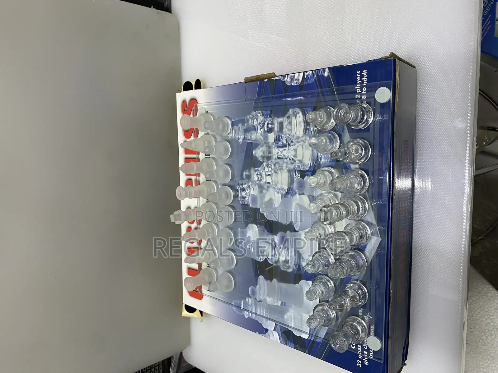 Glass Chess Board