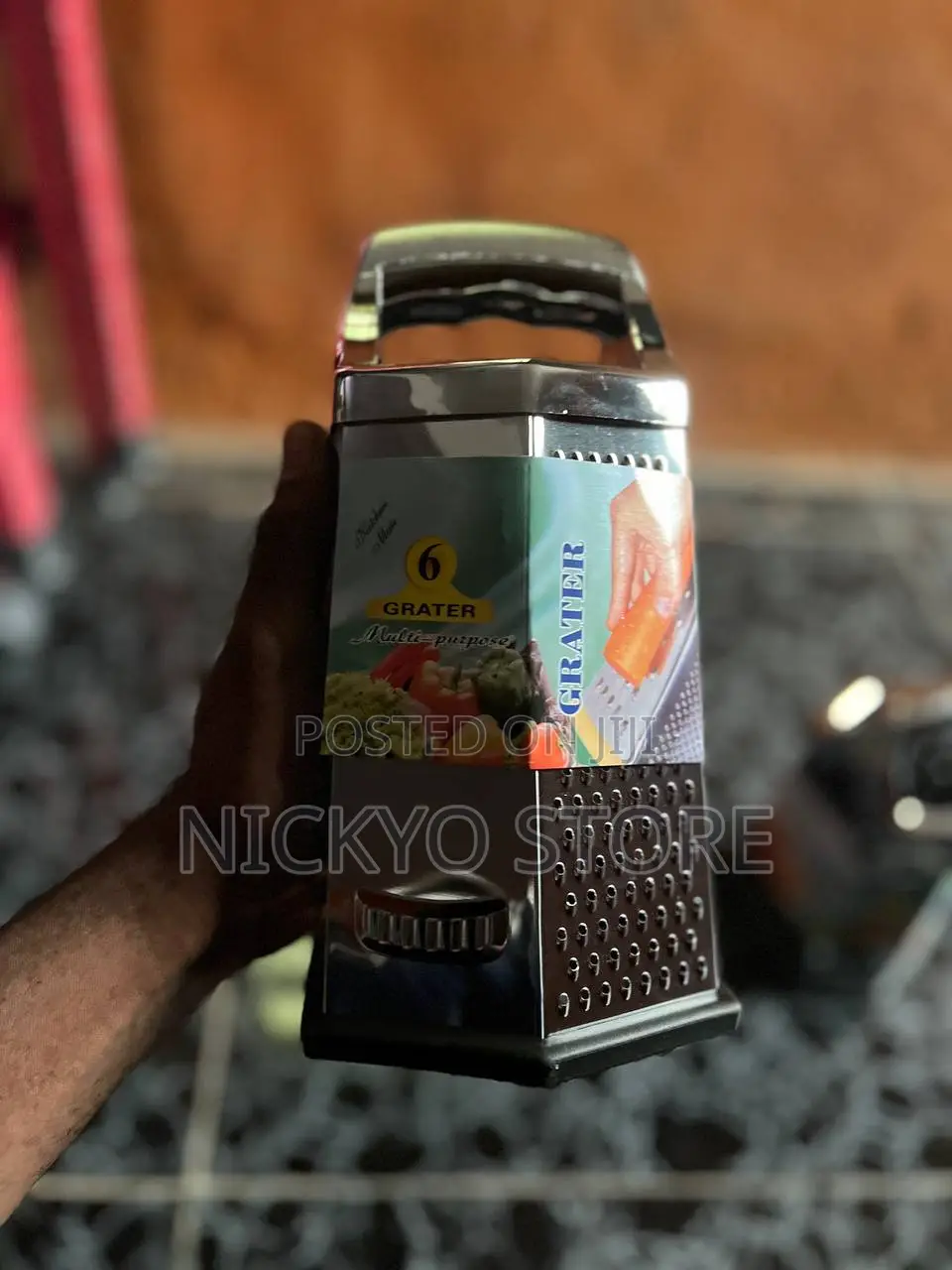 4-Sided Stainless Steel Box Grater
