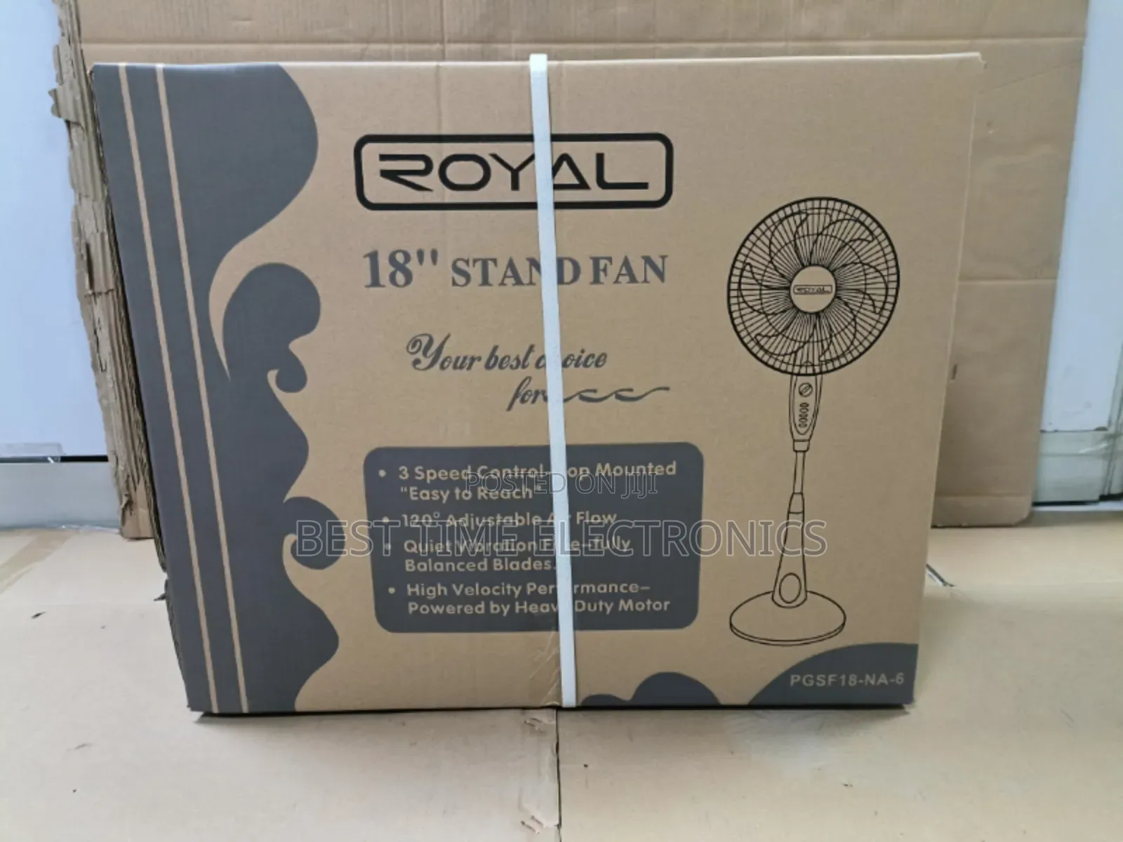 Super Royal 18" Standing Electric Fan