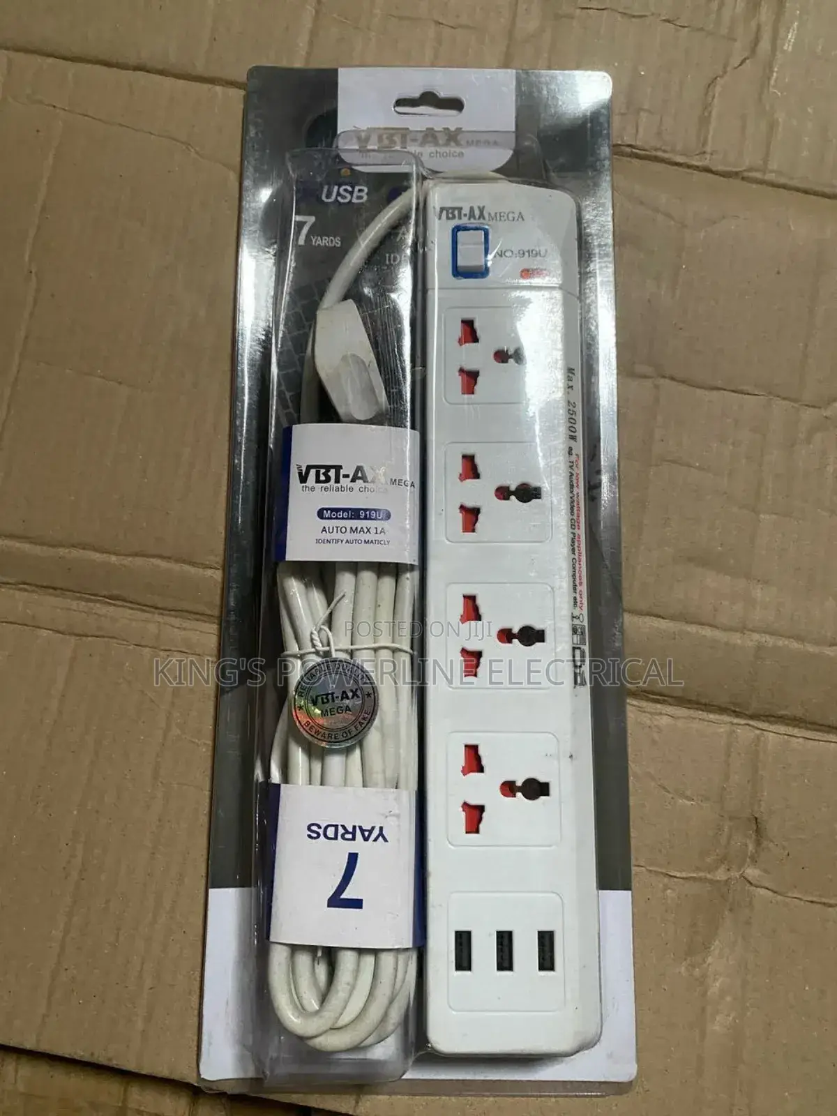 5 Way Extension With Usb Best Quality