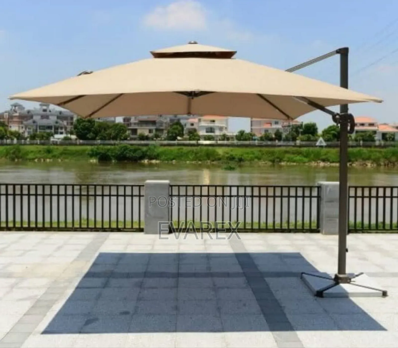 Stronger Umbrella Canopy, Outdoor Garden/Poolside 9ft X 9ft.