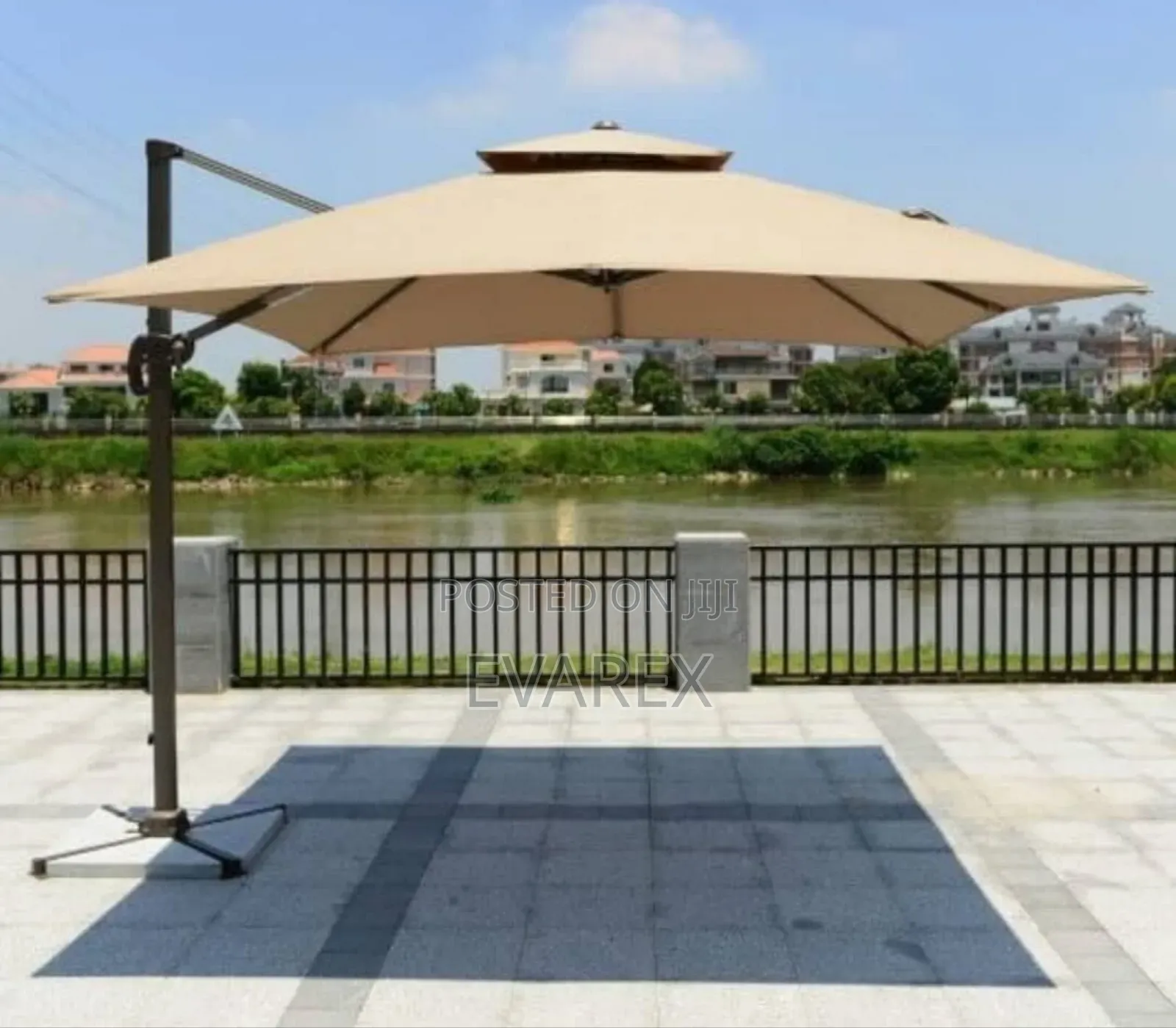 Stronger Umbrella Canopy, Outdoor Garden/Poolside 9ft X 9ft.