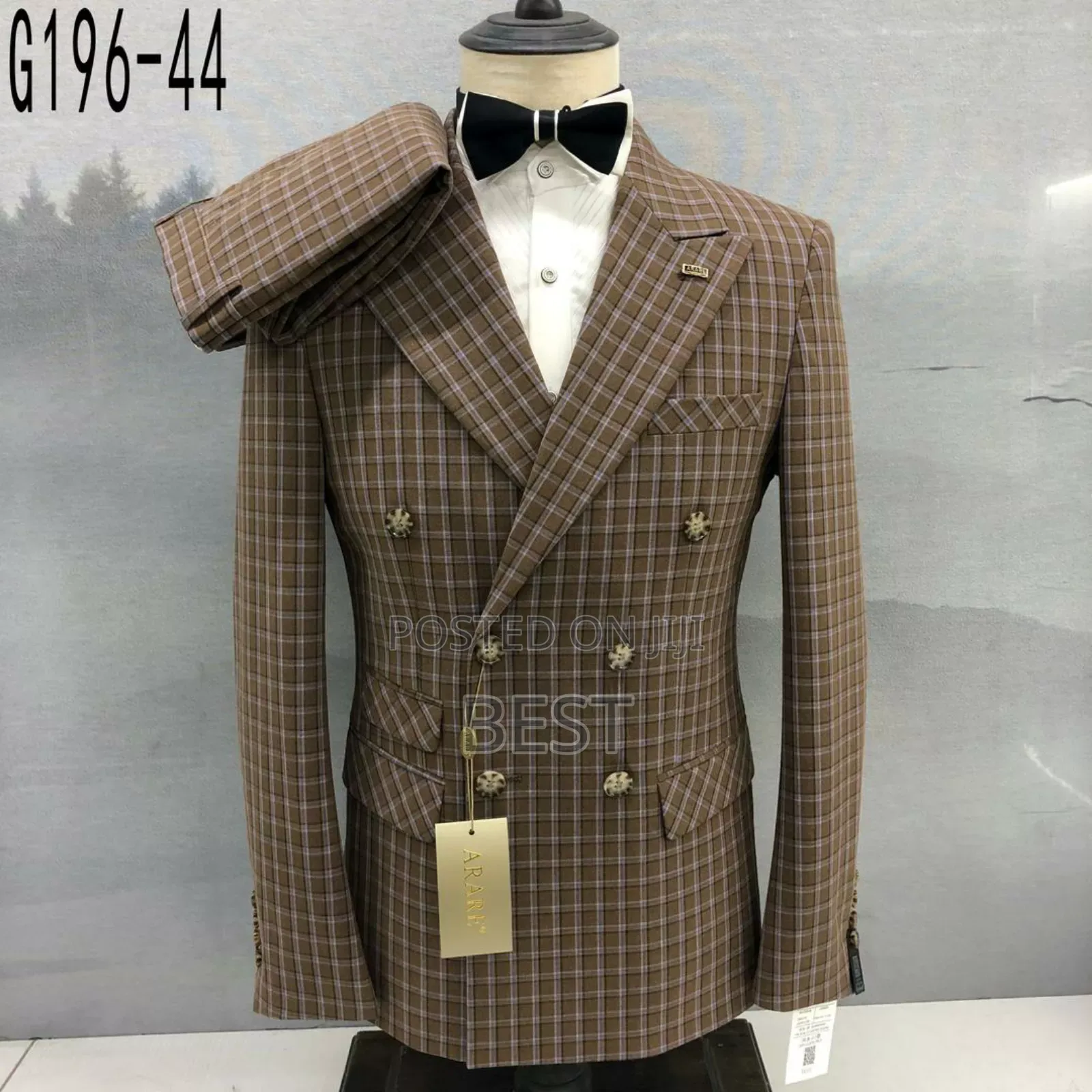 Double Breasted Men's Luxury Turkish Suits