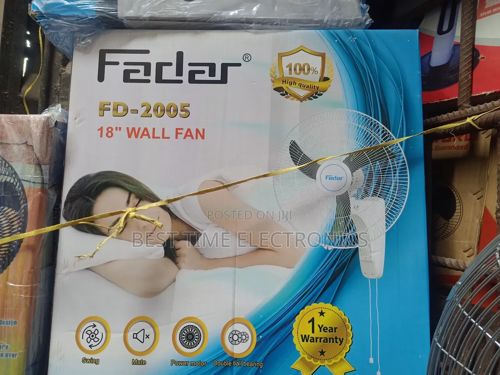 18" Fadar Electric Wall Fan