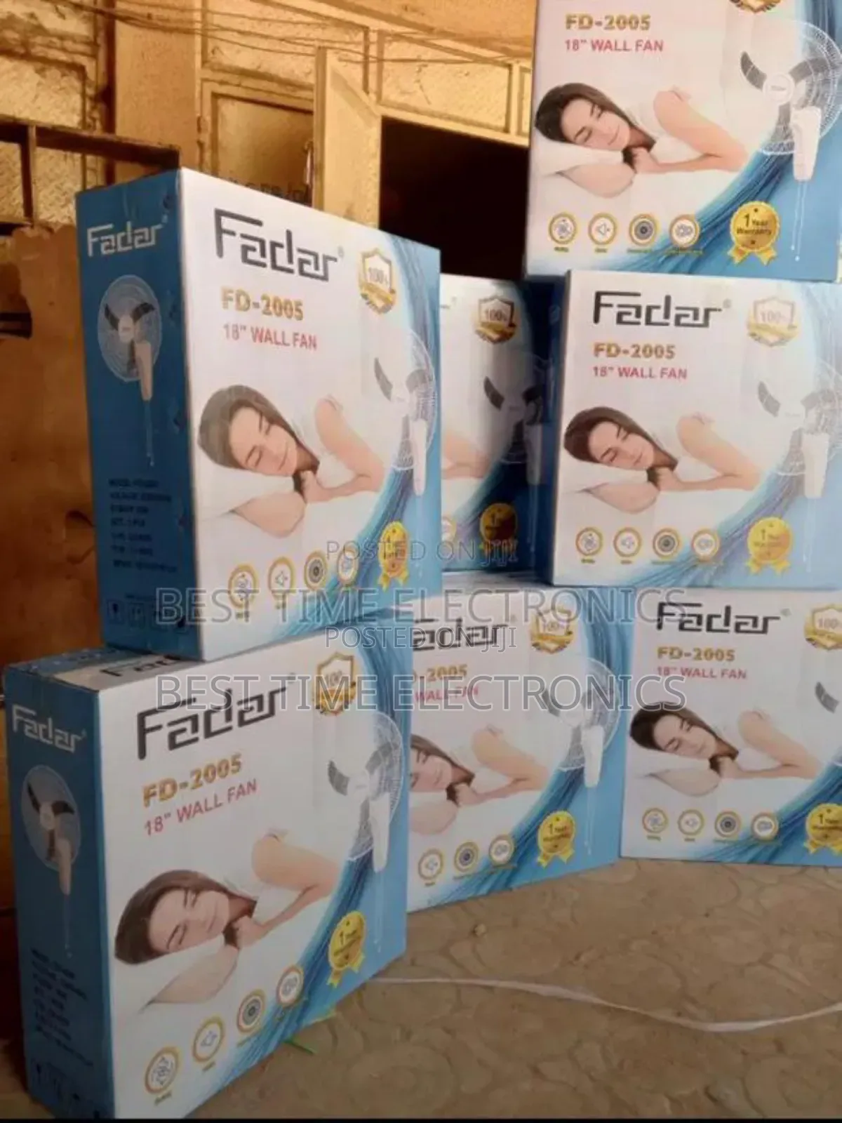 18" Fadar Electric Wall Fan