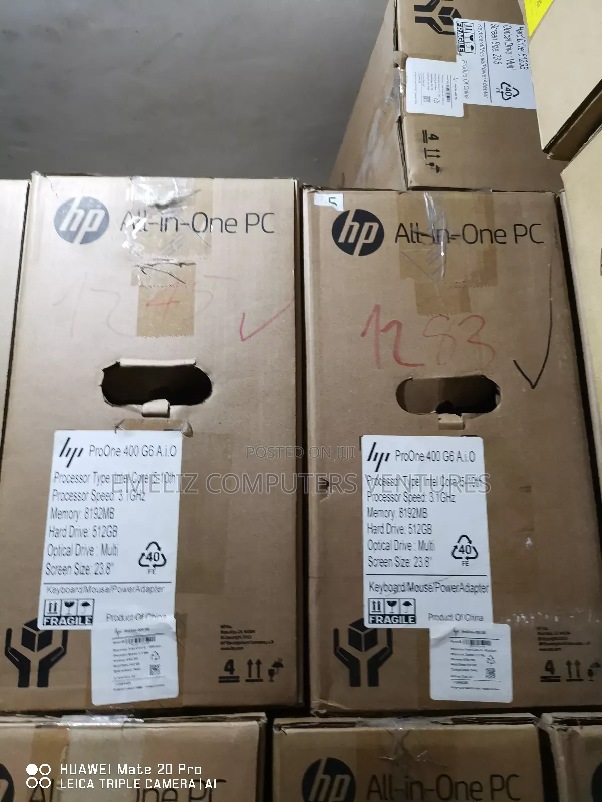 New Desktop Computer HP ProOne 400 8GB Intel Core I5 SSD 512GB