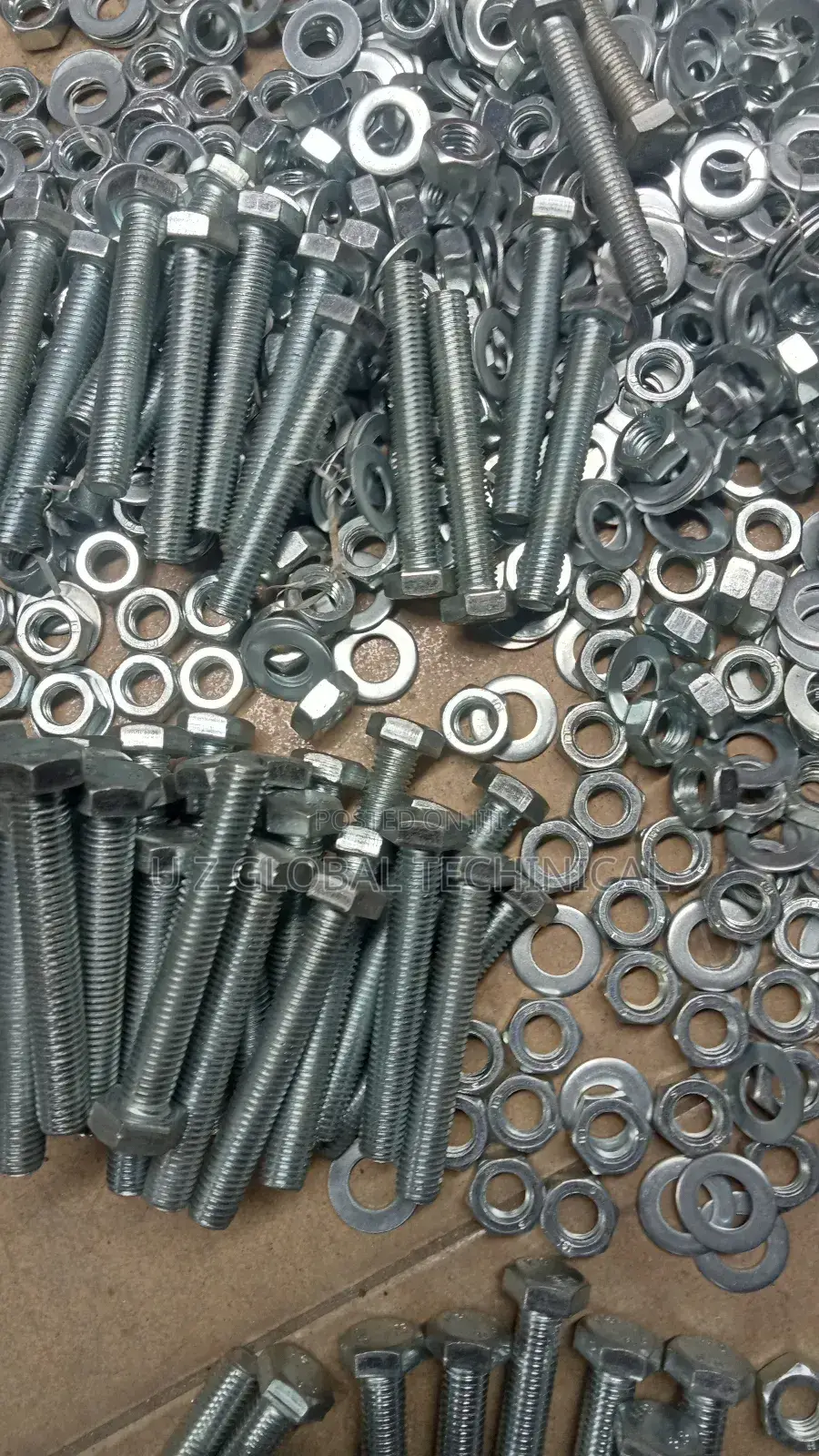 M 10 by 70 Bolt and Nuts With Washer