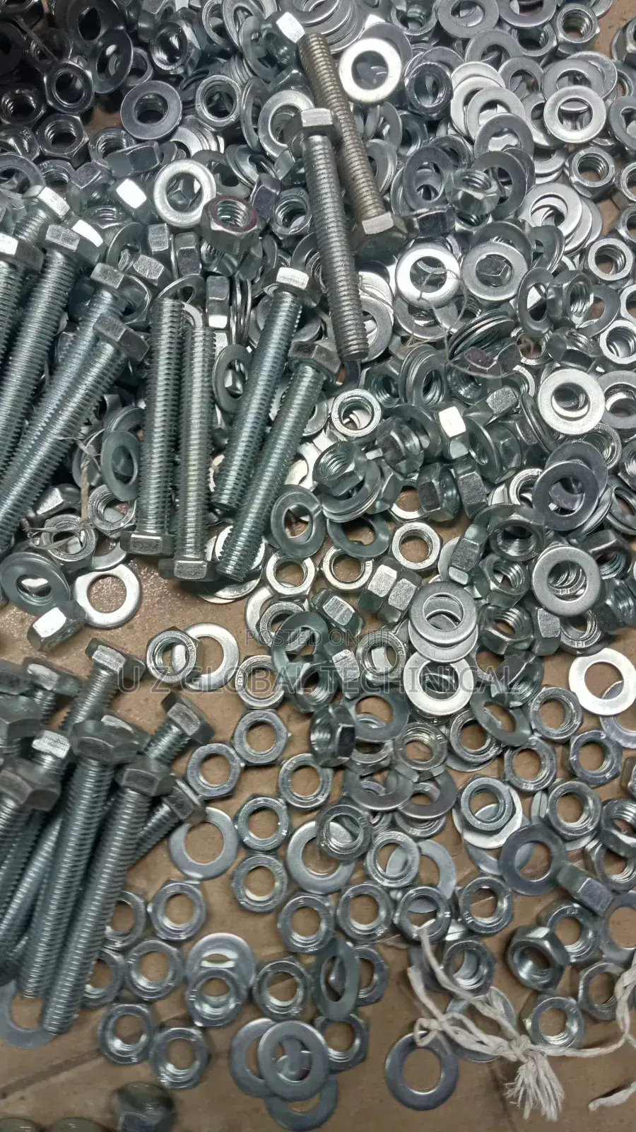 M 10 by 70 Bolt and Nuts With Washer