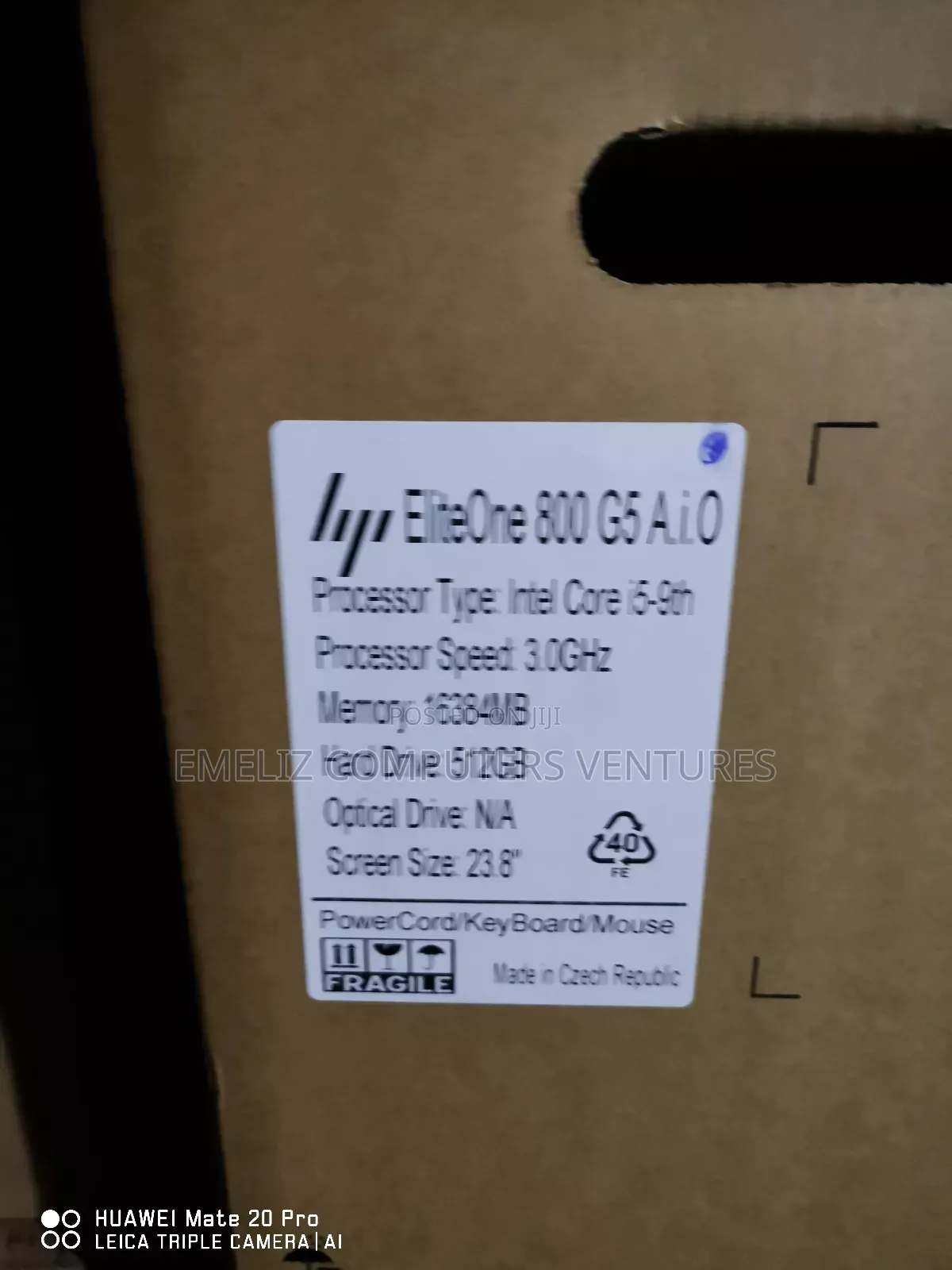 New Desktop Computer HP EliteOne 800 8GB Intel Core I5 SSD 512GB