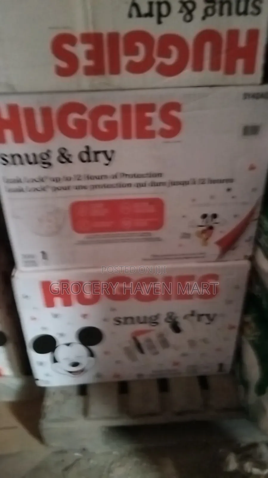 Huggies Snug And Dry (Sizes 1- 8)