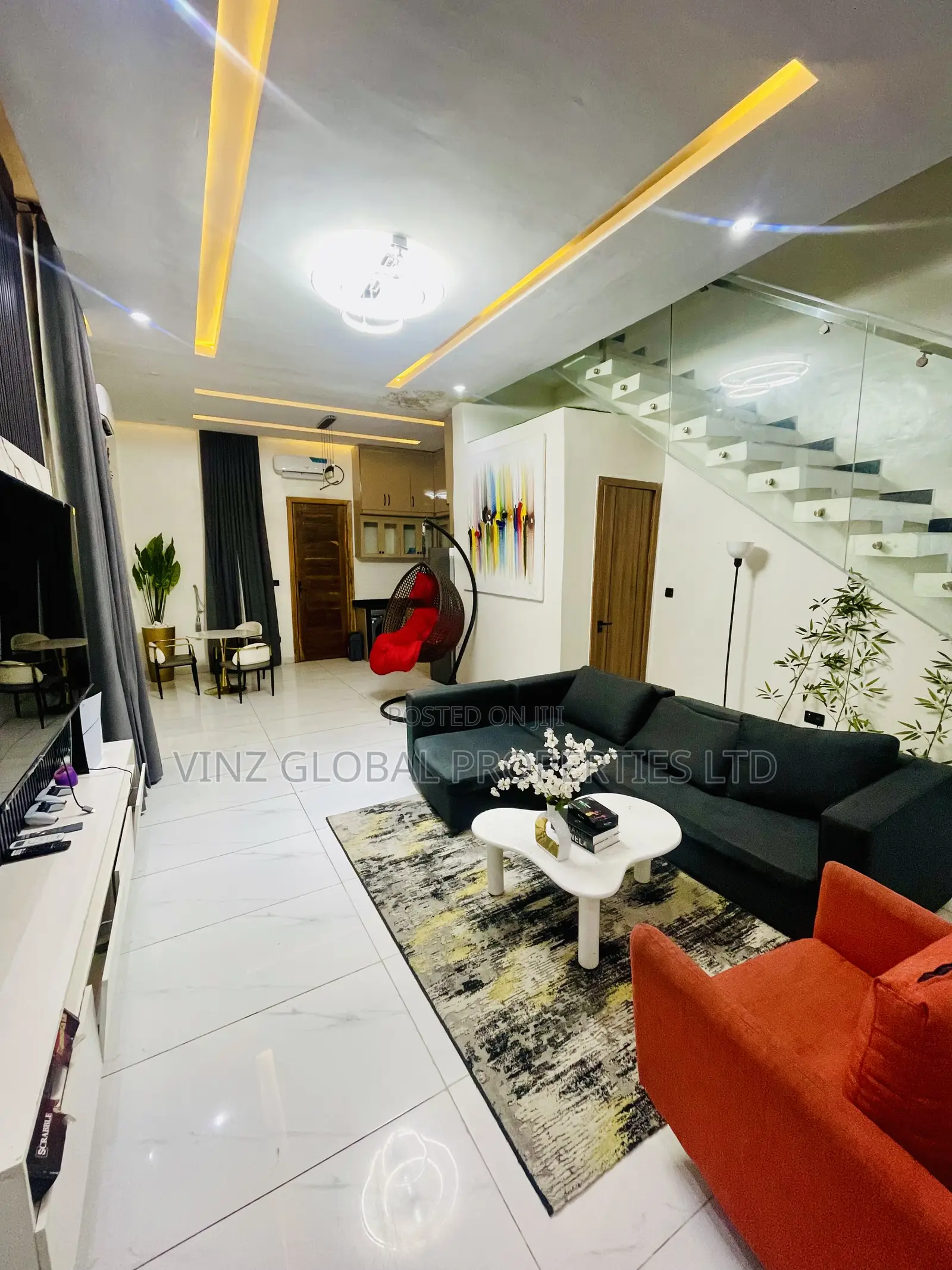 Luxurious 3 Bedroom Duplex With a Pool, Ps5, a Party Lounge