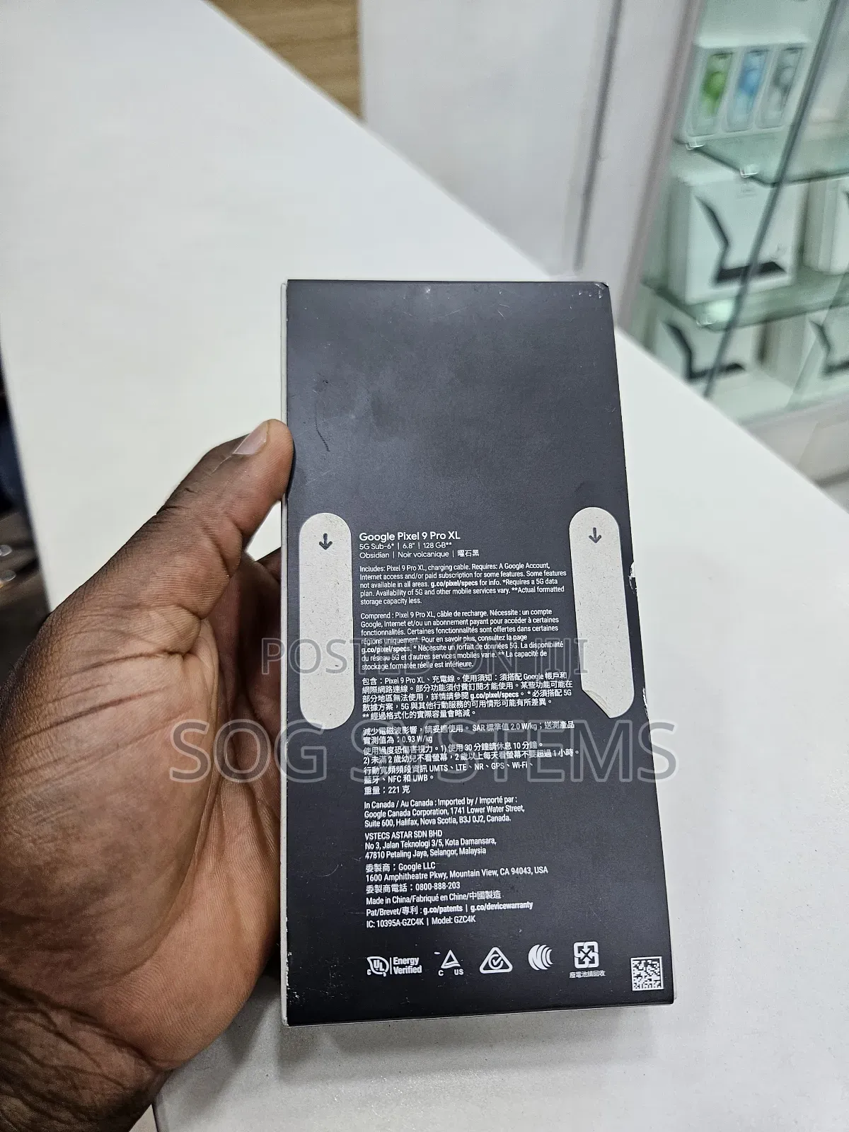 New Google Pixel 9 Pro XL 1 TB Black