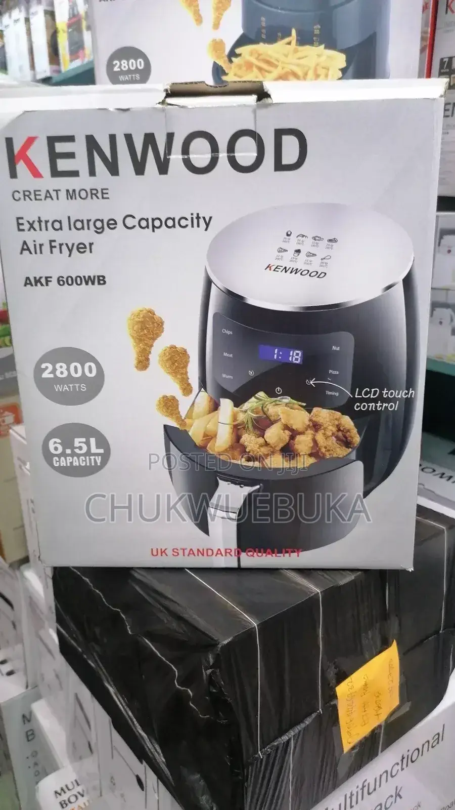 7l Kenwood Electric Air Fryer