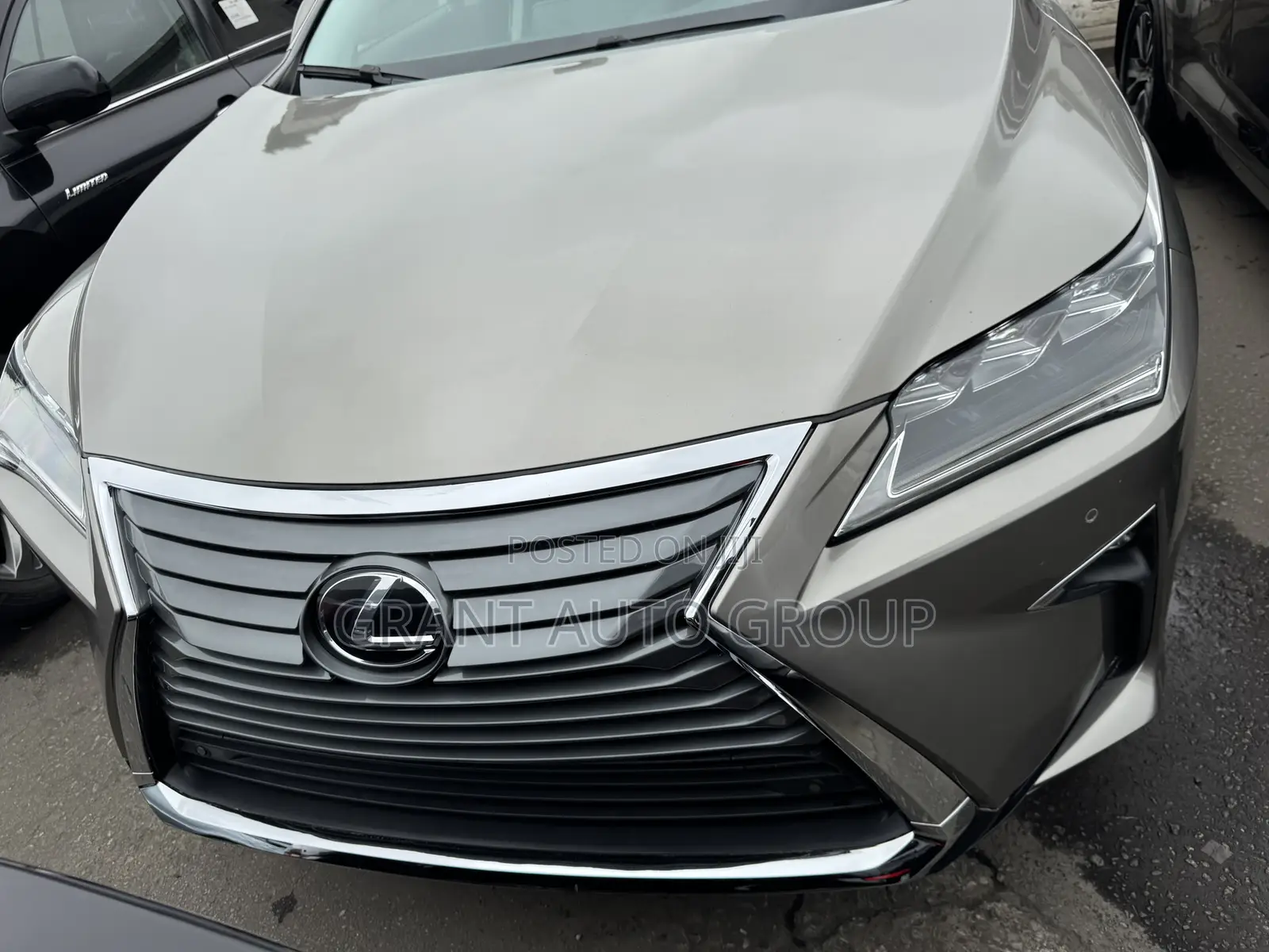 Lexus RX 350 2017 Gold