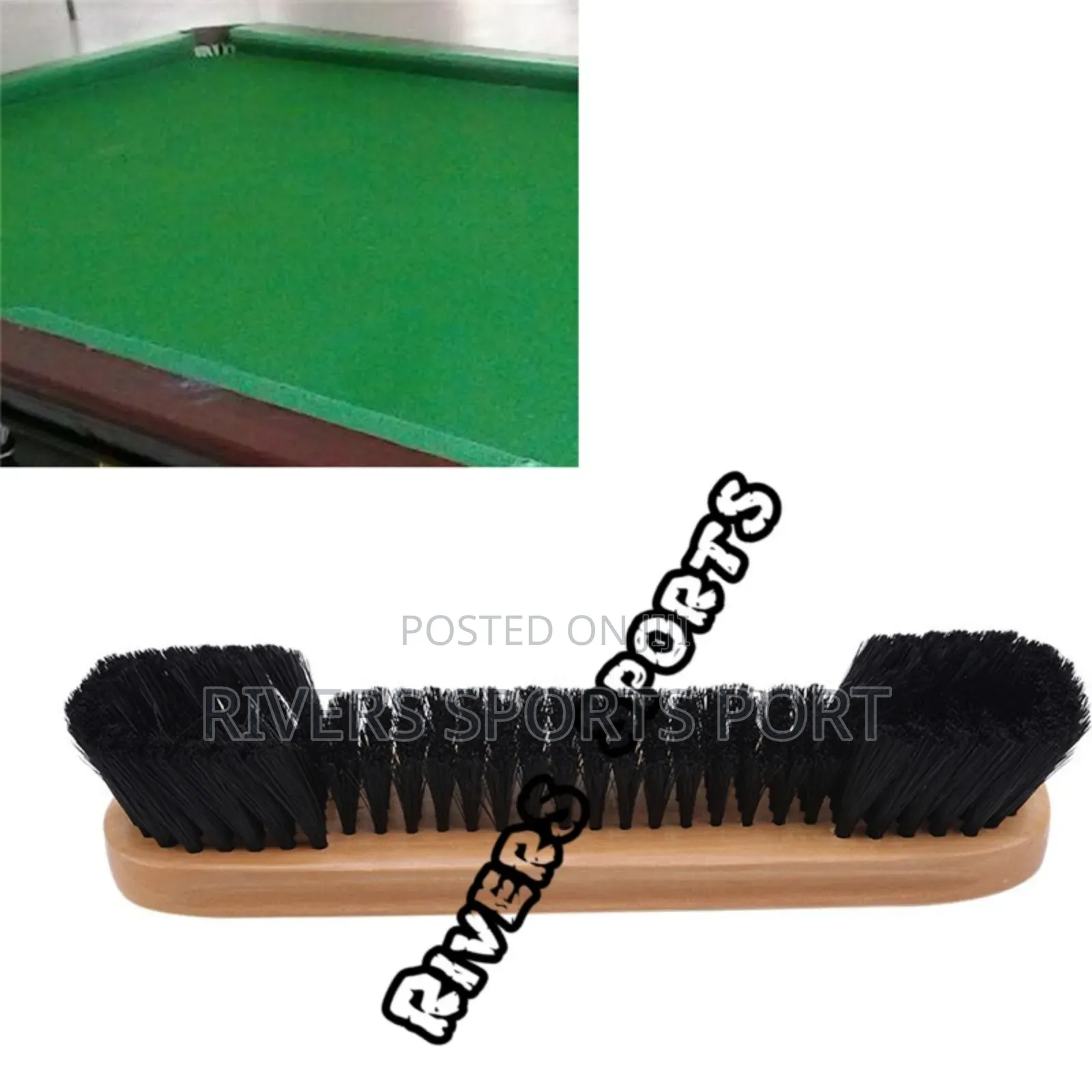 Snooker Pool Table Corner and Rail Brush for Table Cleaning