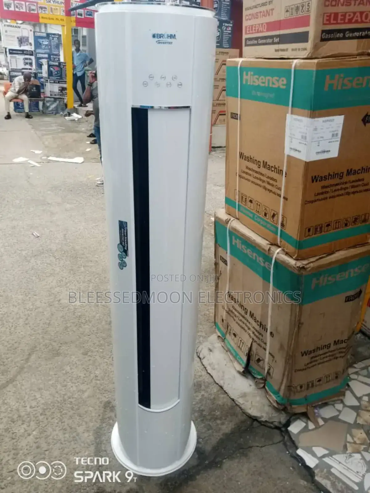 Bruhm Standing Unit Inverter 2hp Ac With 10 Year's Garranty