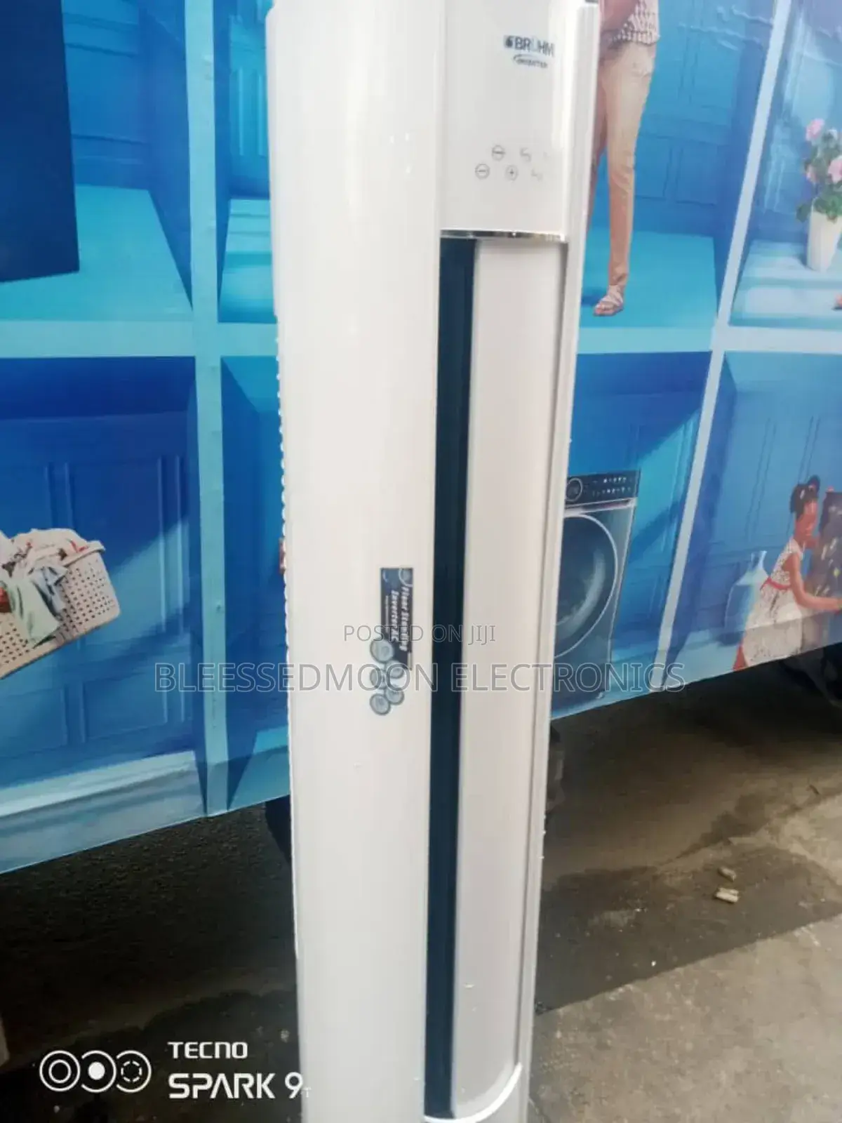Bruhm Standing Unit Inverter 2hp Ac With 10 Year's Garranty