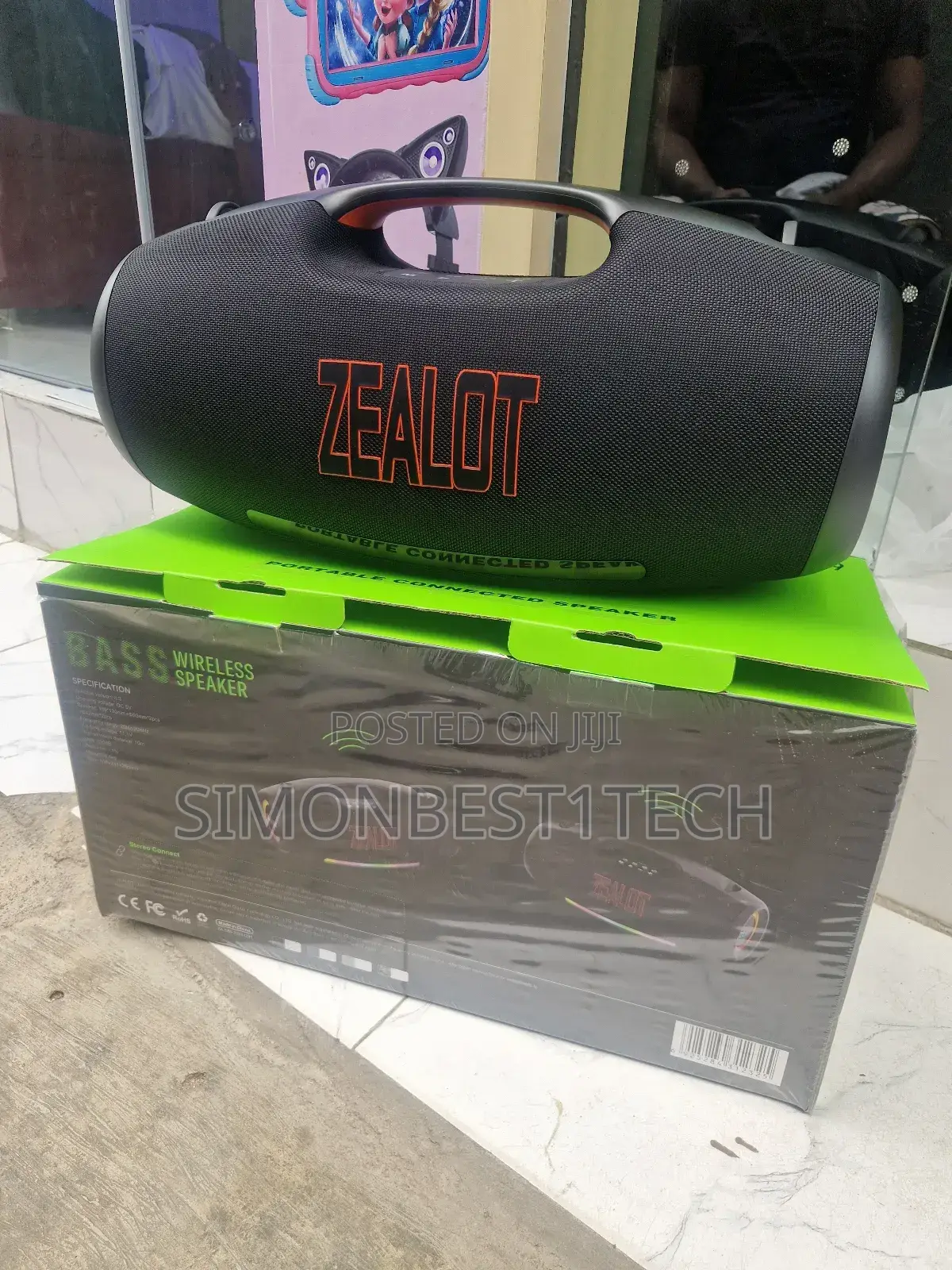 Zealot Speaker S89 With 250w and 48000mah .