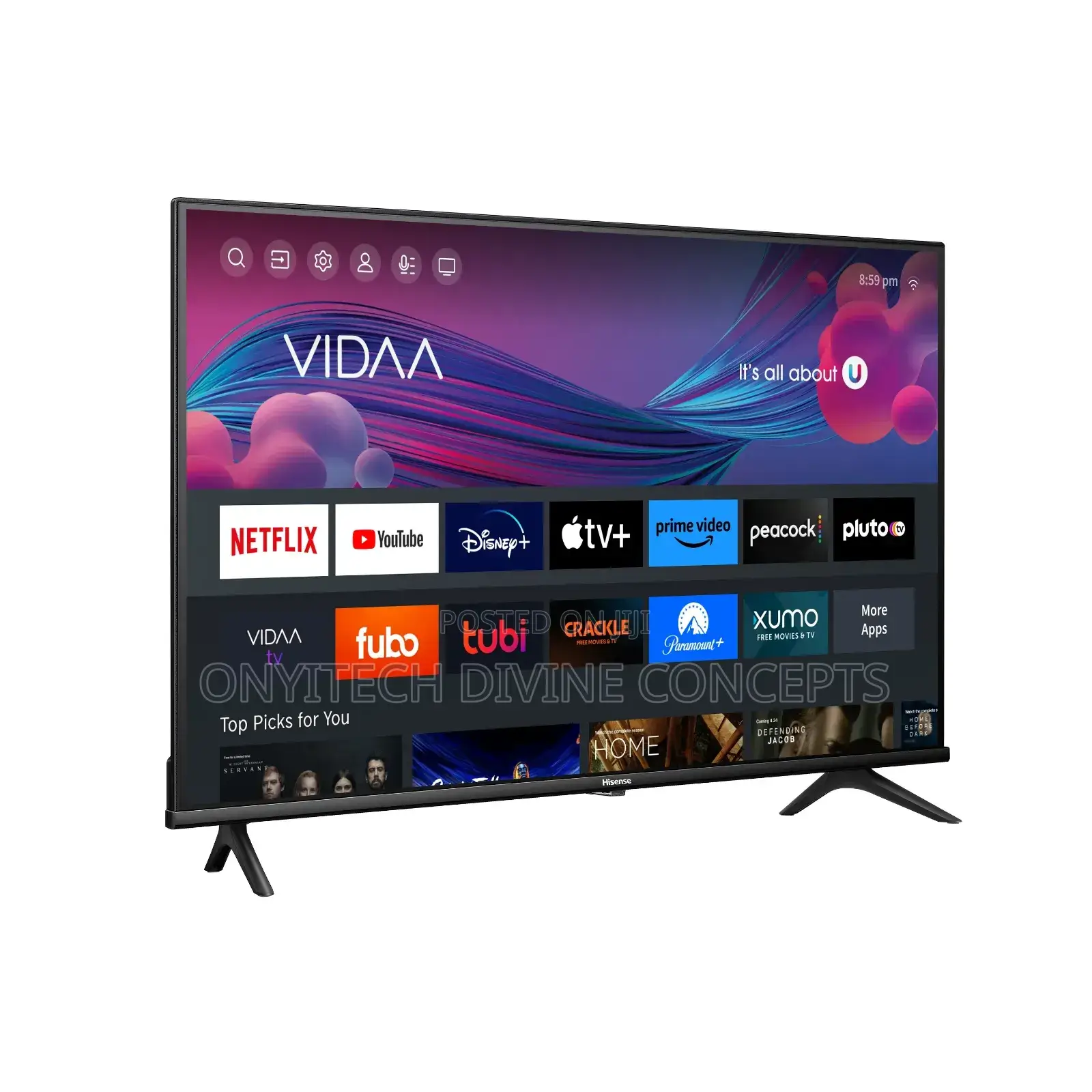 43 Inches Hisense Smart TVS
