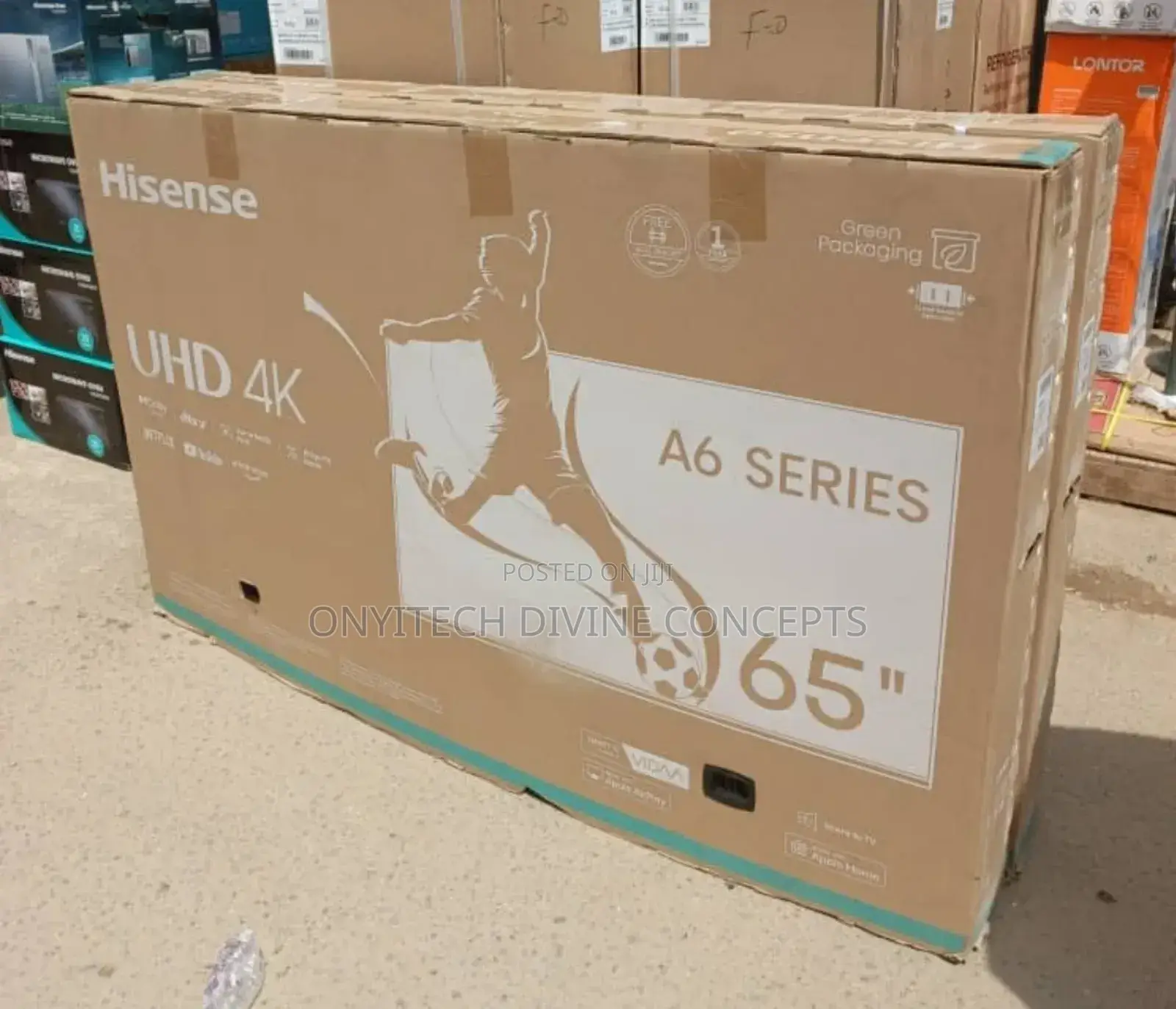 65 Inches Hisense Smart TVS