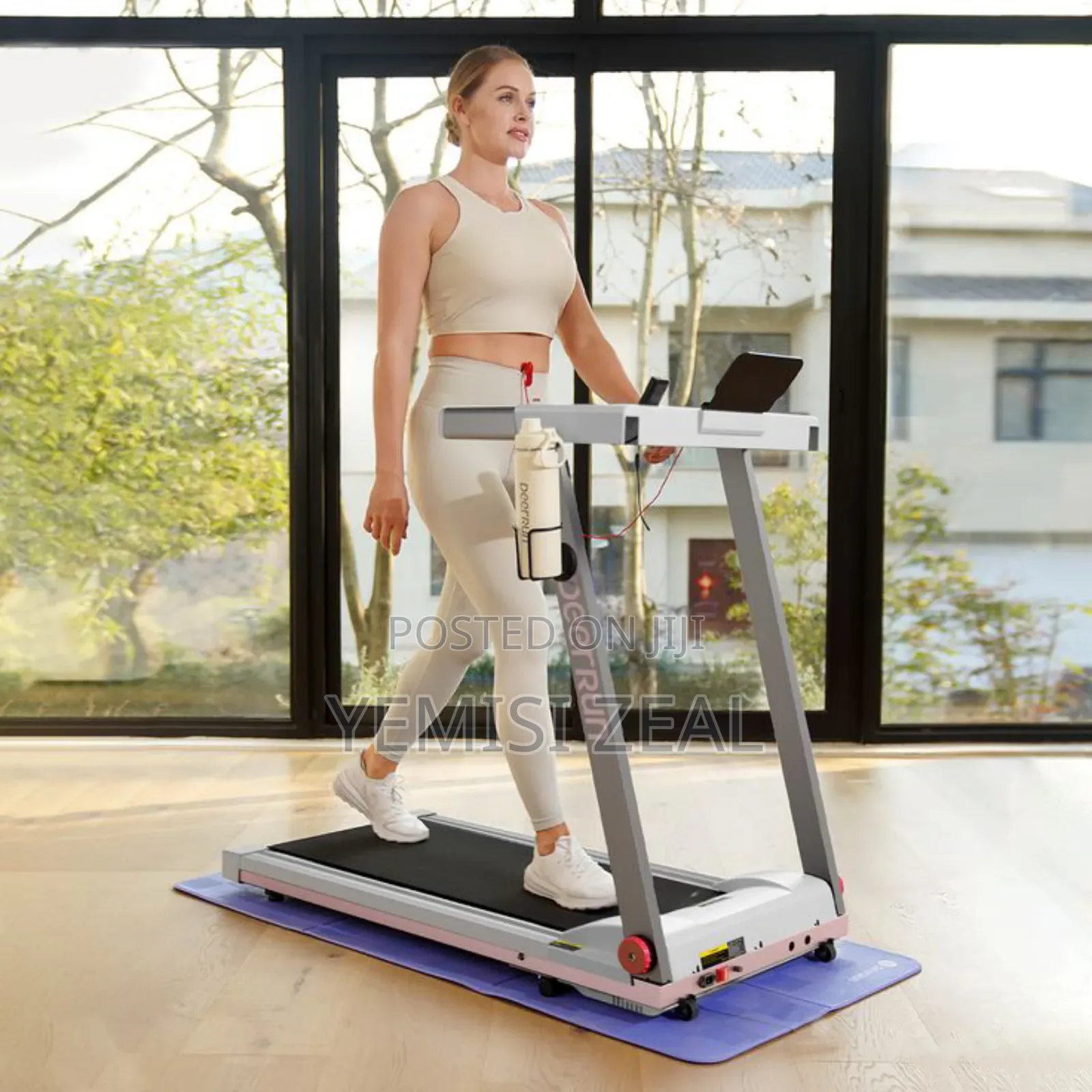 2hp Walking Pad Treadmill Machine With 120kg User Weight