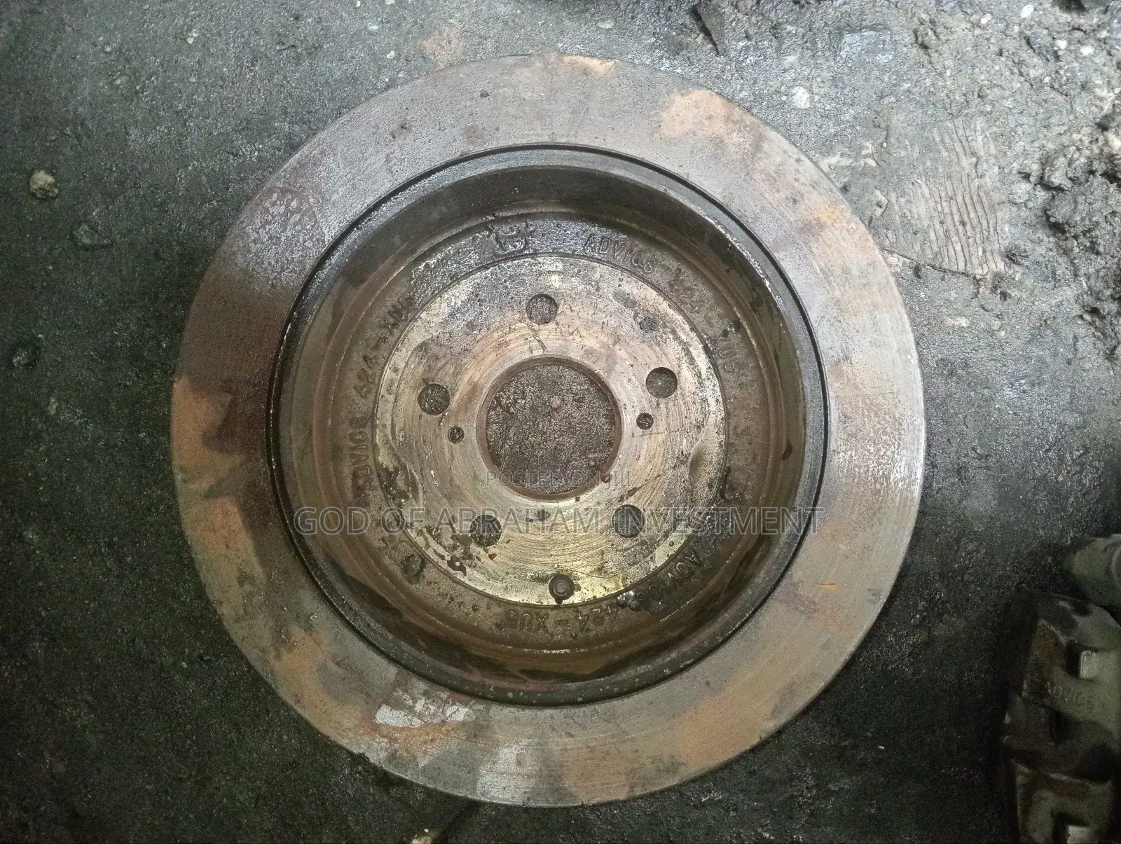 Toyota Lexus Rx Back Brake Discs 2012