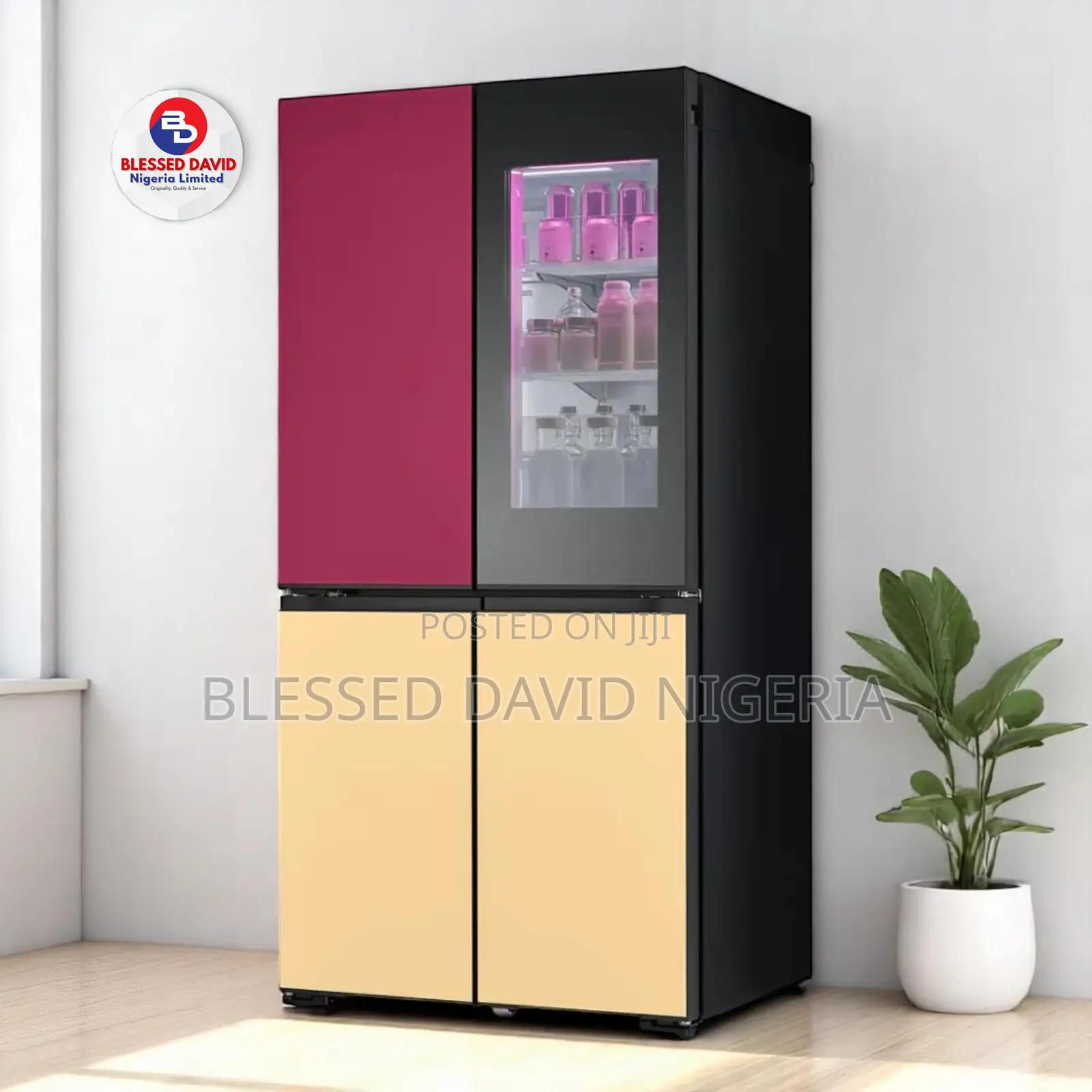 Lg Cross Door Refrigerator 671l (Gr-a24fdmmb) Instaview