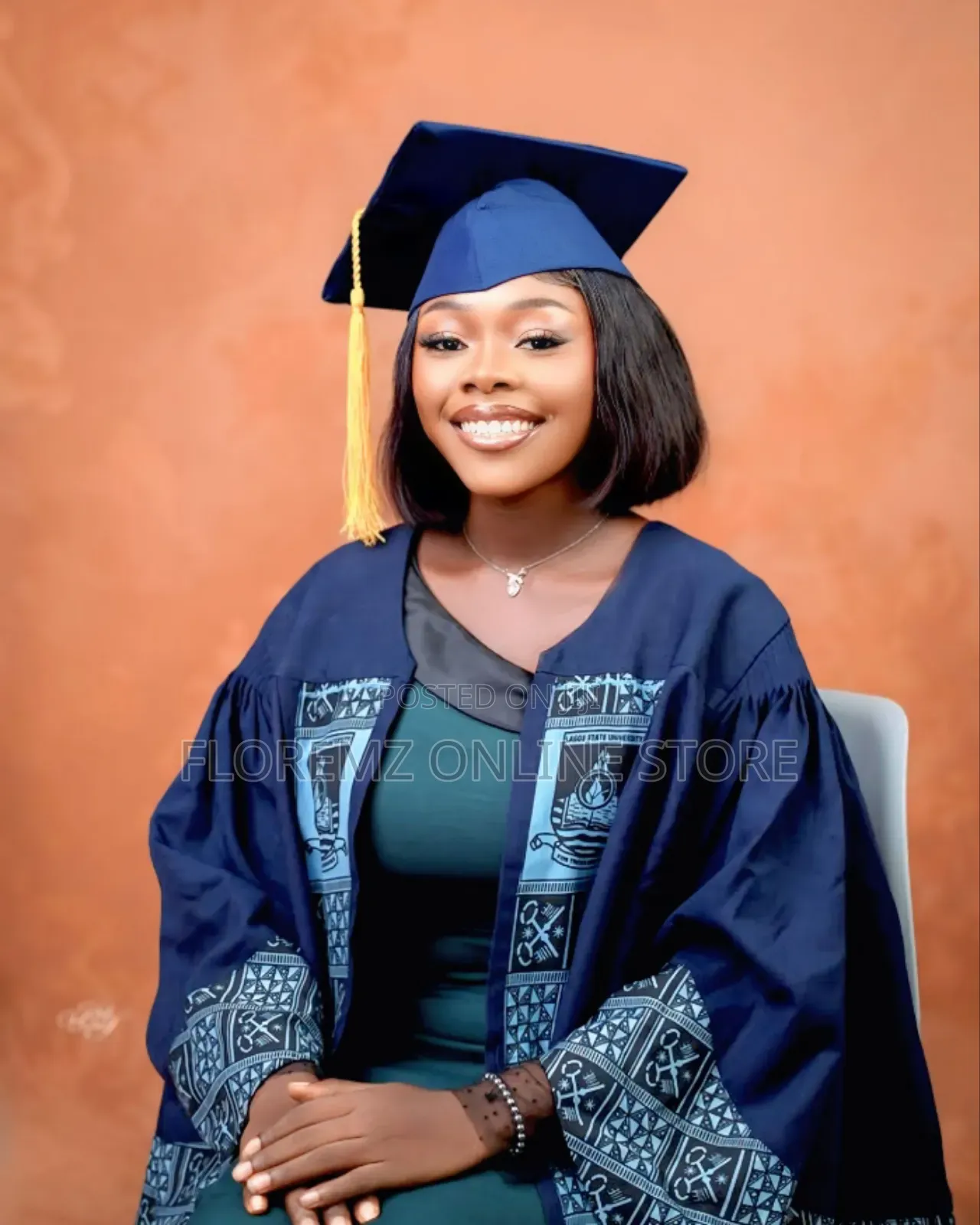 Lasu Convocation / Graduation Gown, Hood & Cap for Rent