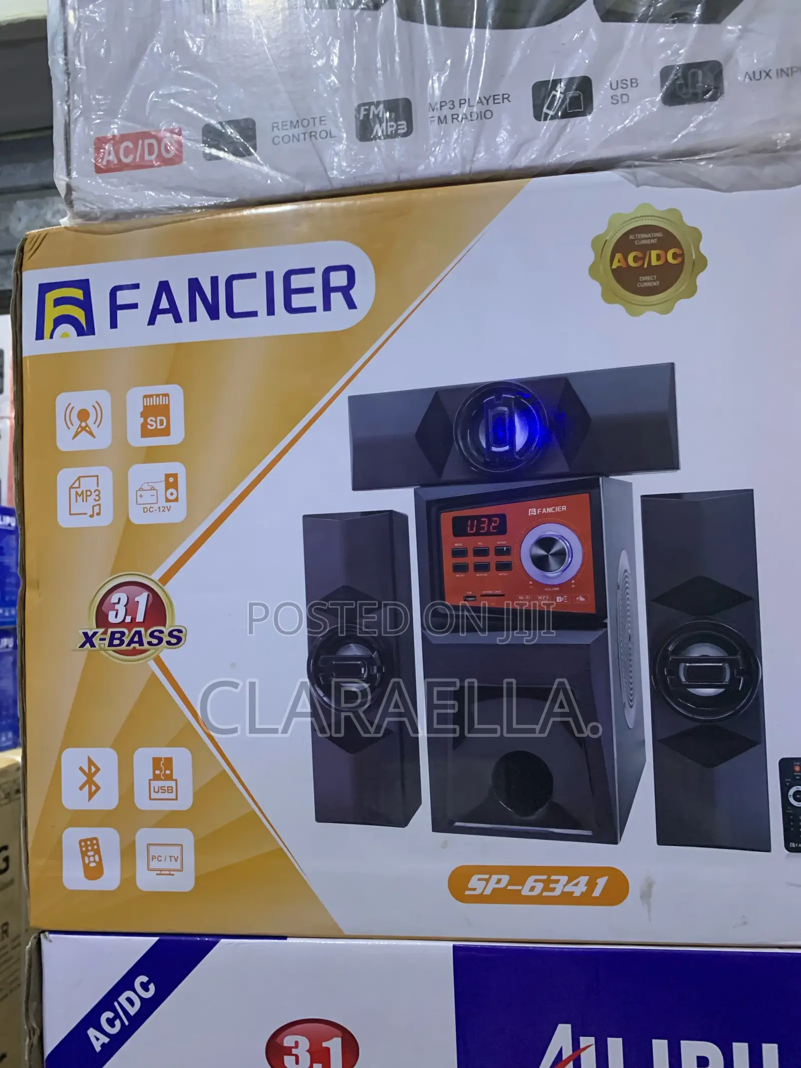 3.1-Bass Bluetooth Home Theater System