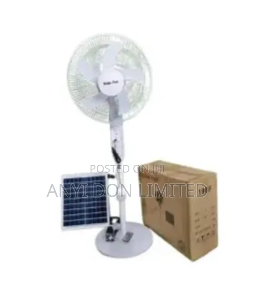 Solar Ac/Dc Standing Fan
