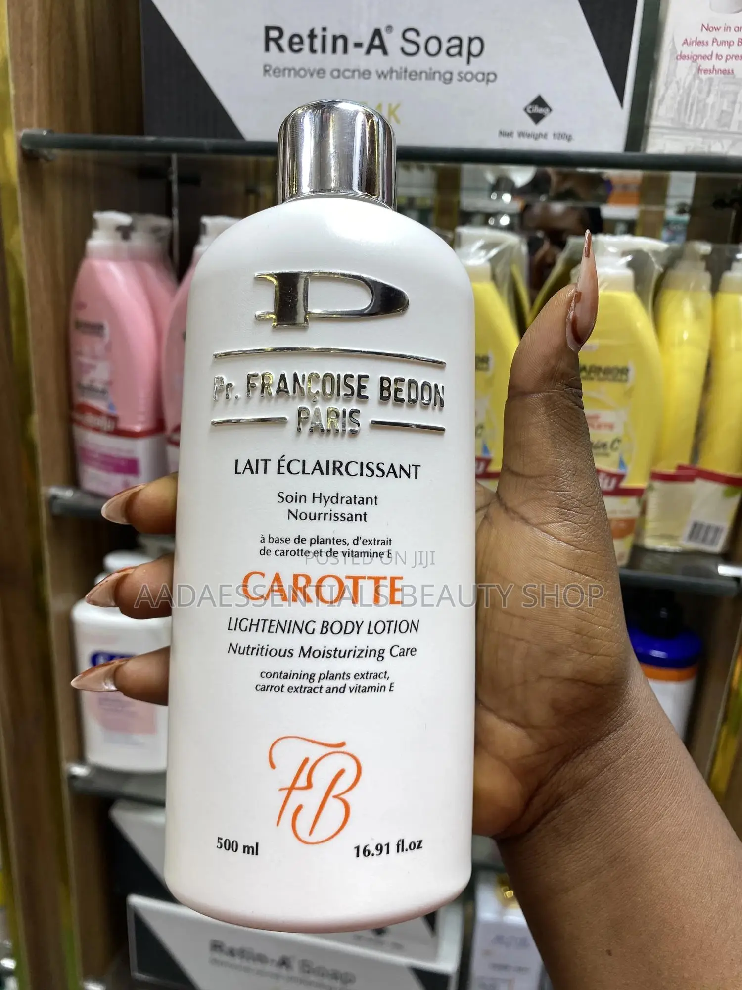 Pr. Francoise Bedon Paris Carrot Lightening Bodylotion Vit E