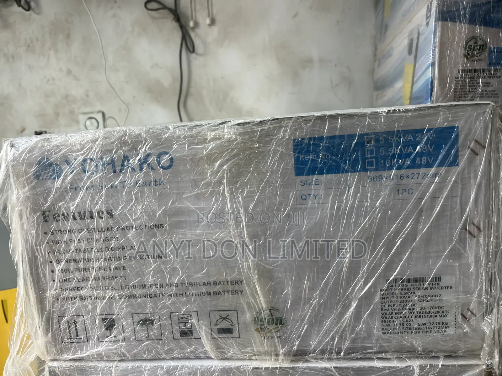 5.5kv Yohako Hybrid Inverter