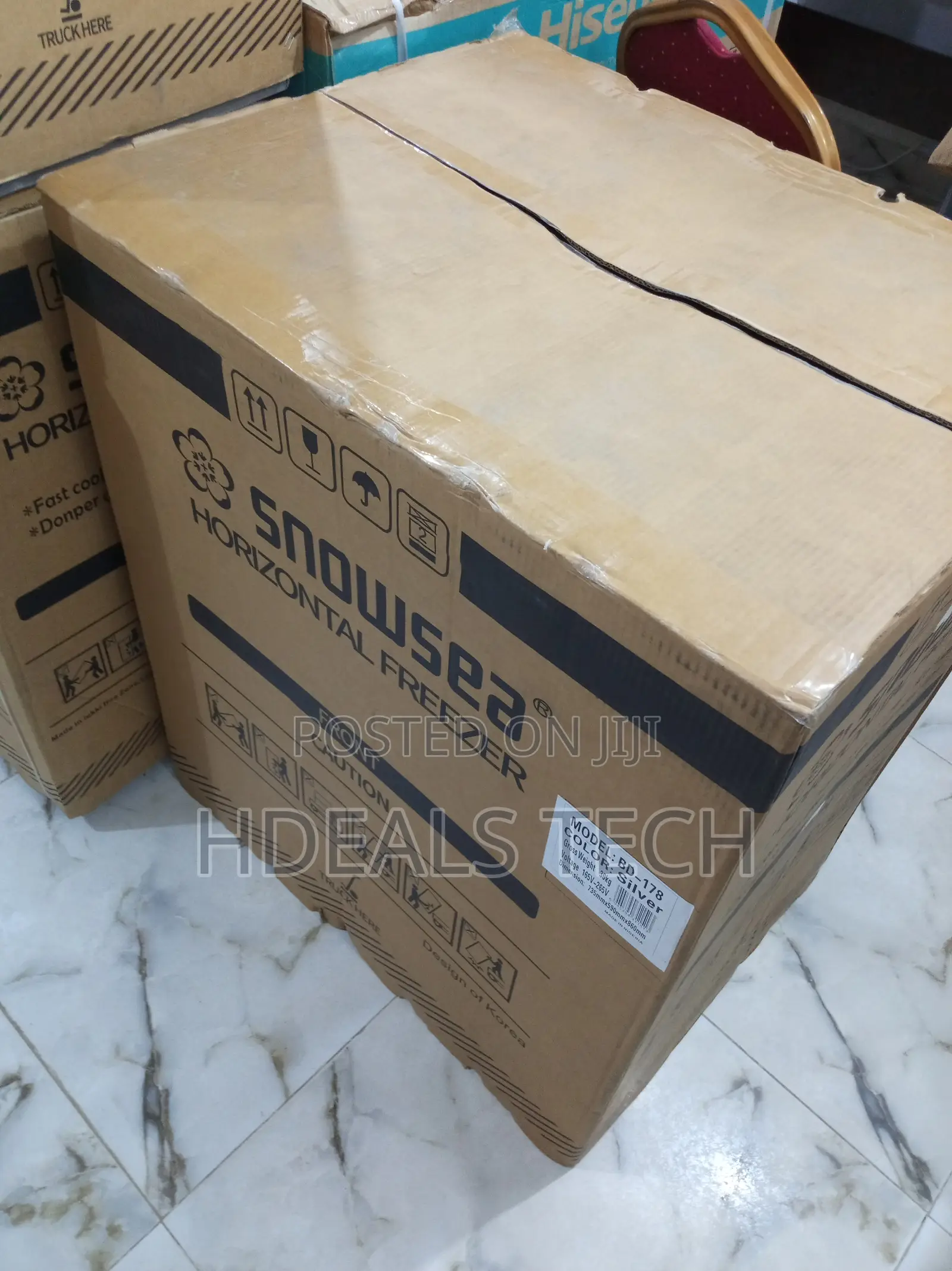 Bd-178 Snowsea Deep Freezer - 130l for Bulk Storage