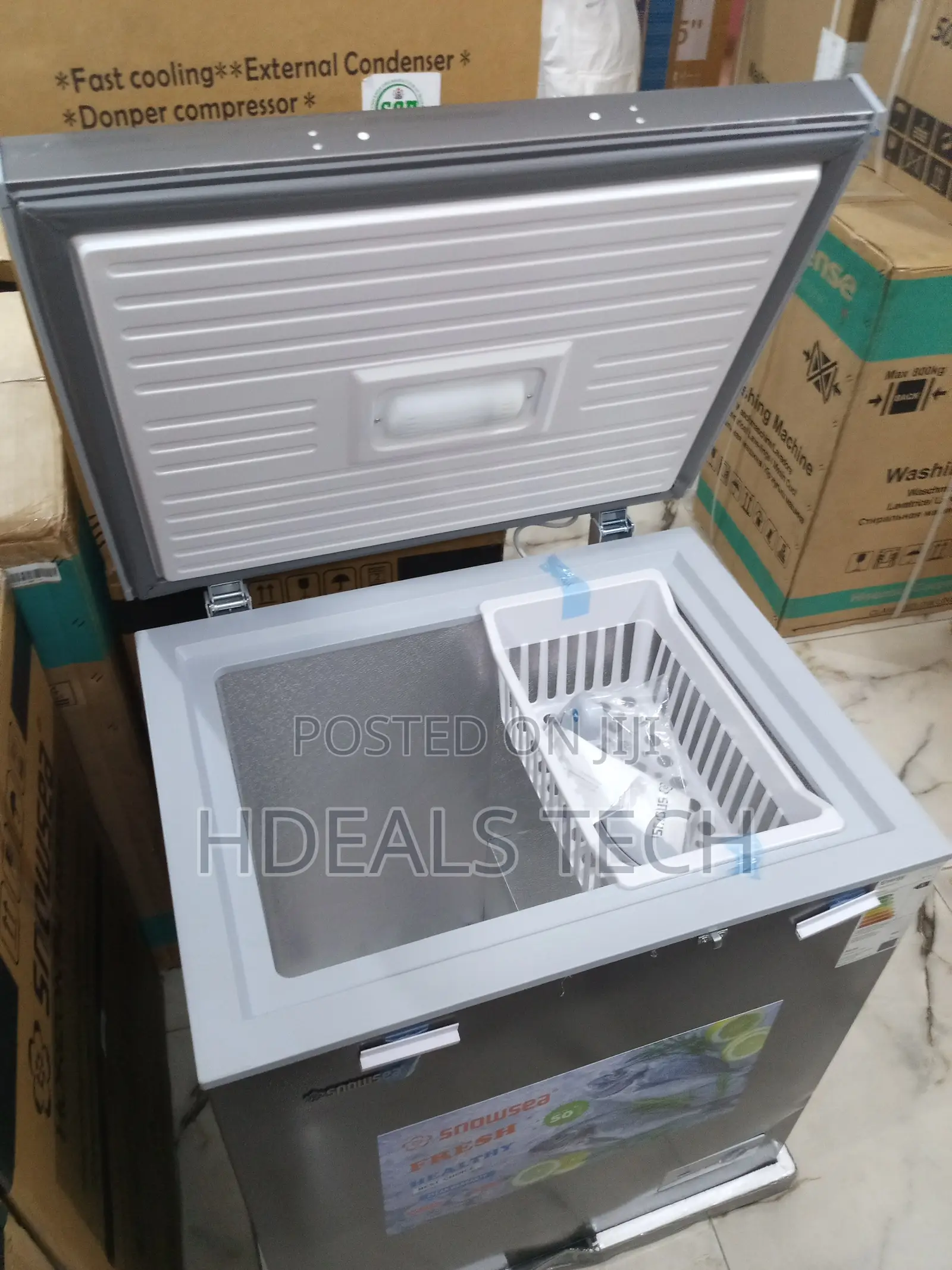 Energy-Efficient 130l Snowsea Freezer - Bd-178 Model