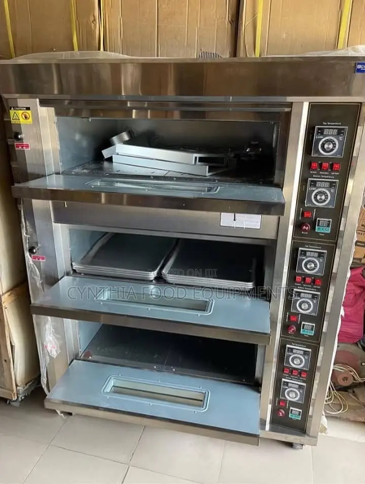 Industrial 6 Trays Gas Oven