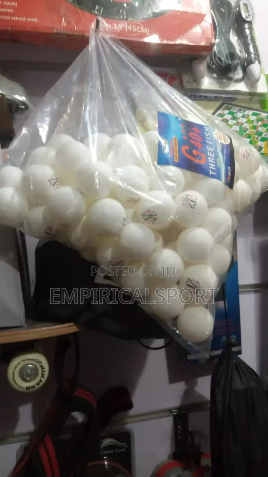 100 Piece Table Tennis Balls