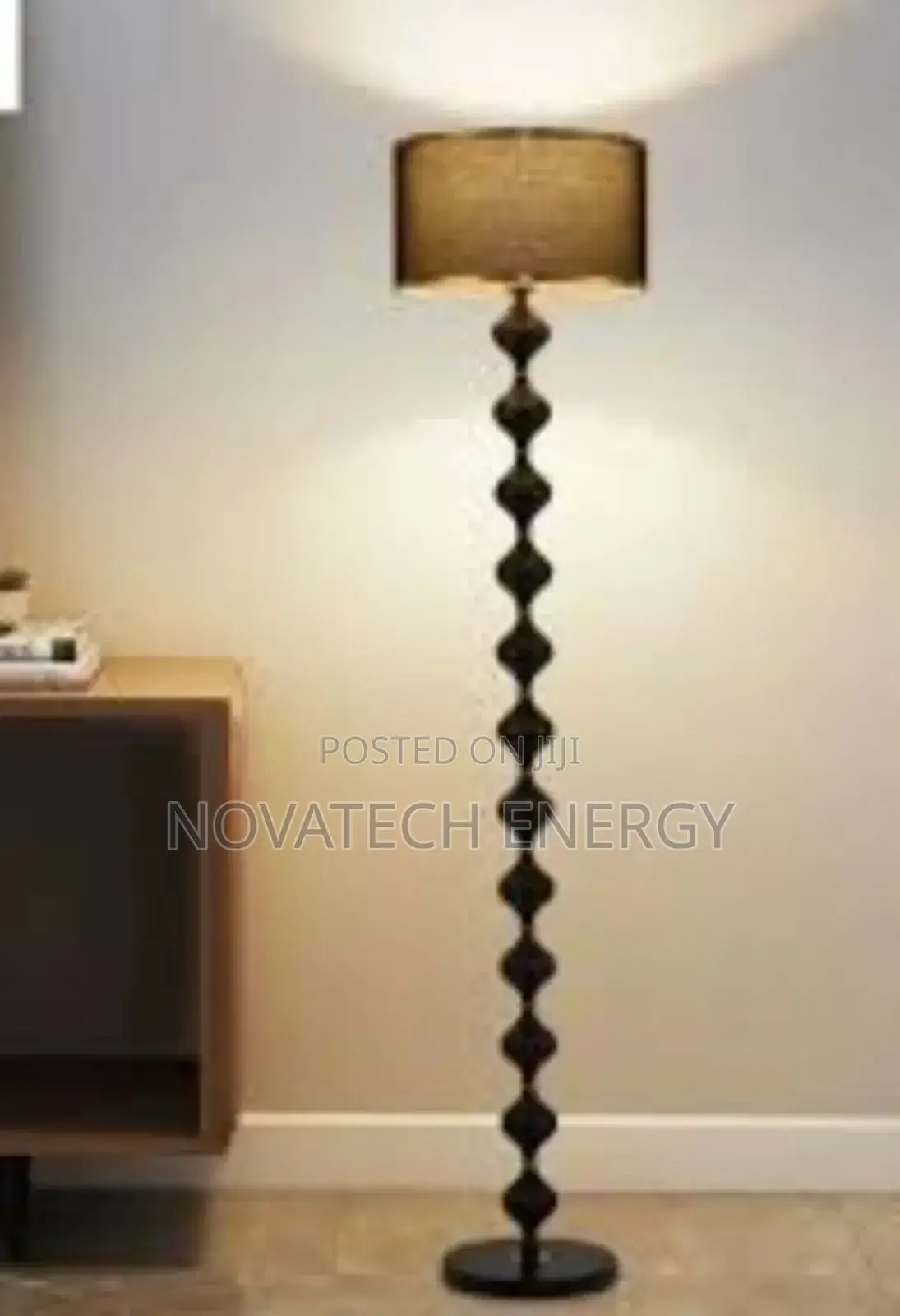 Simple Design Standing Lamp, Wooden