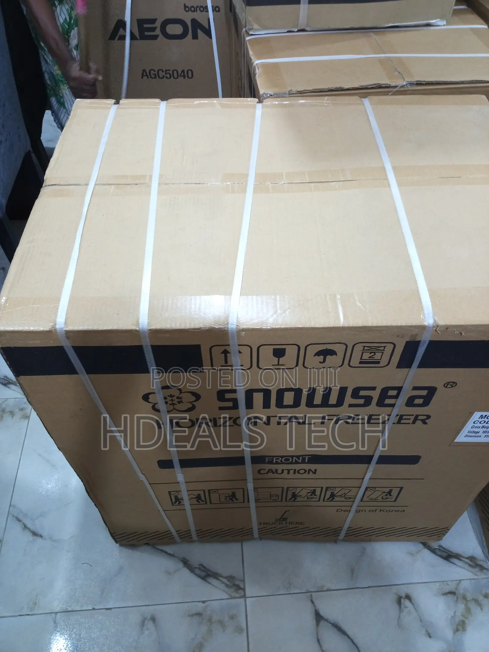 150l Snowsea Chest Freezer - Fast Cooling Technology