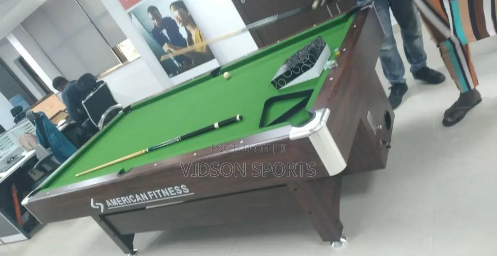 American Fitness Coin Box Snooker Board