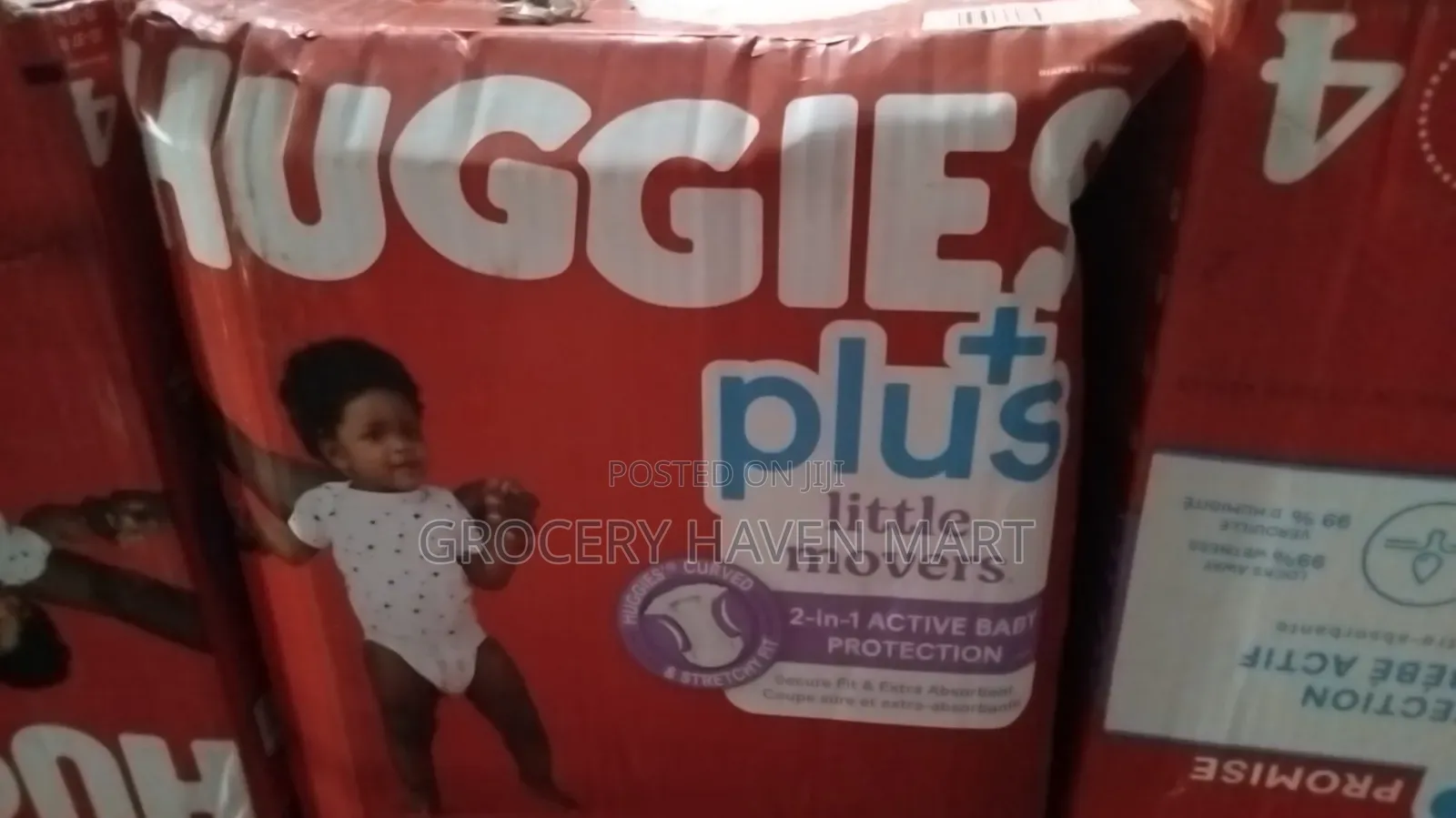 Huggies Little Movers Daipers (Sizes 3-6)