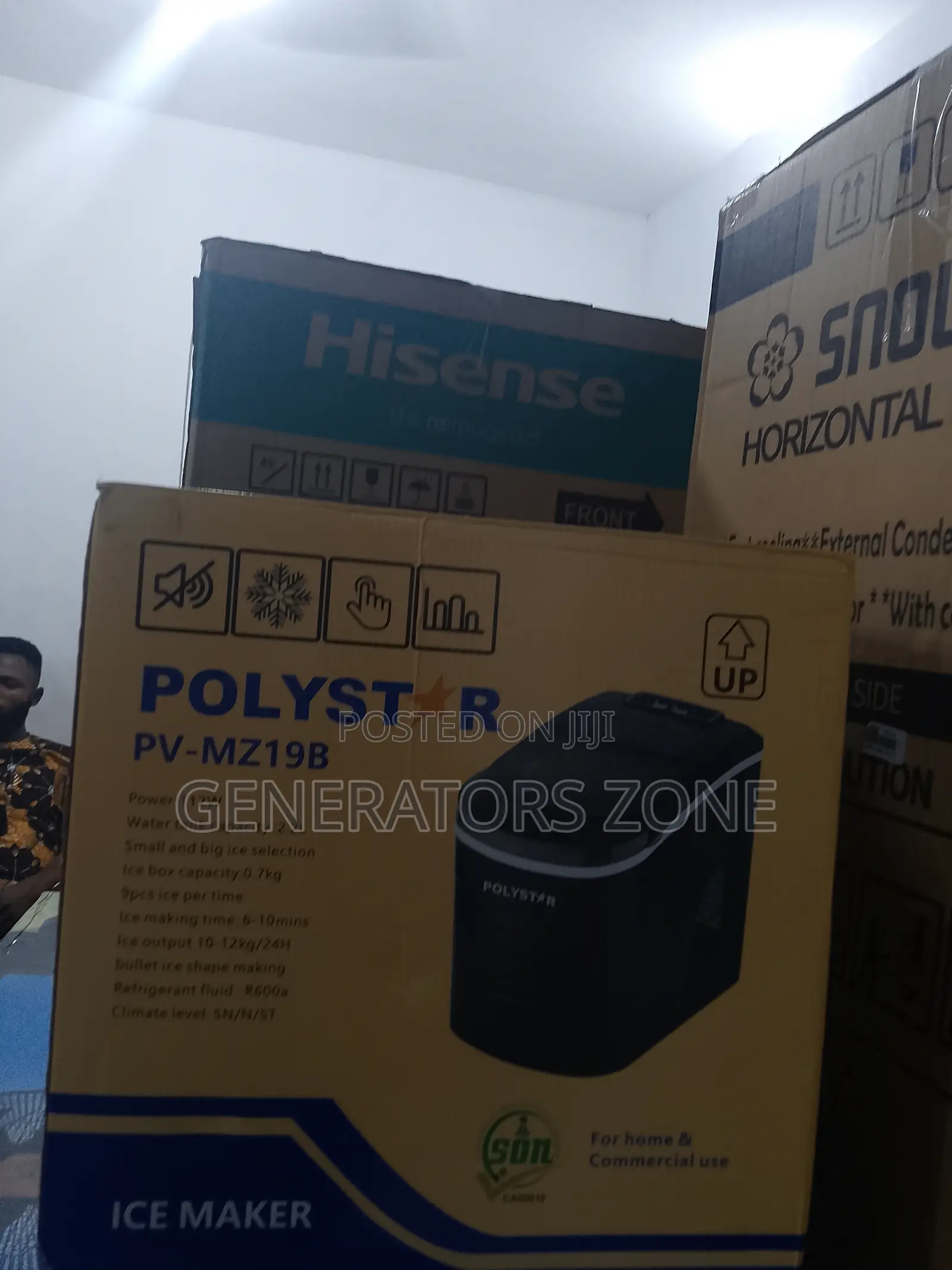 No More Ice Runs With Polystar Ice Maker