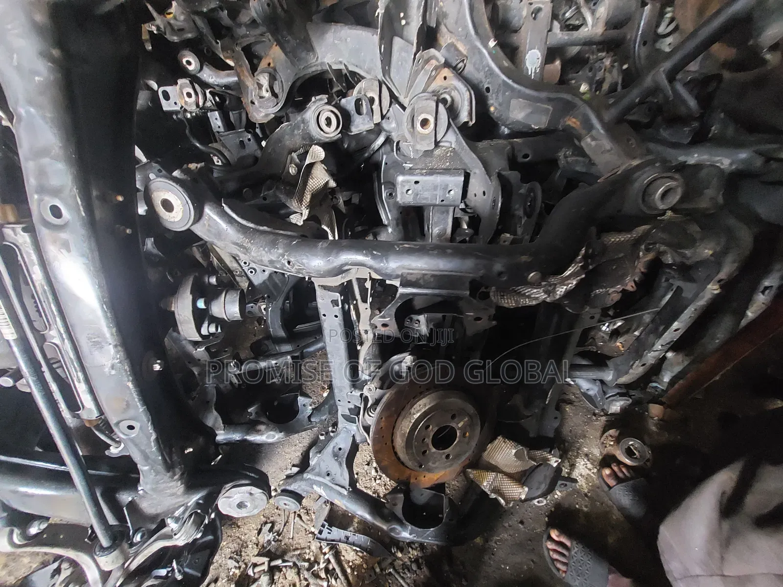 Complete Back Axle Mercedes Benz 212