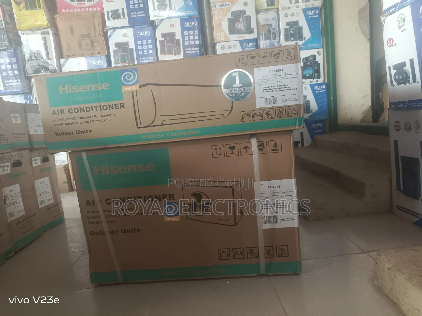 Brand New Hisense 1.5hp Inverter Ac With Full Kit