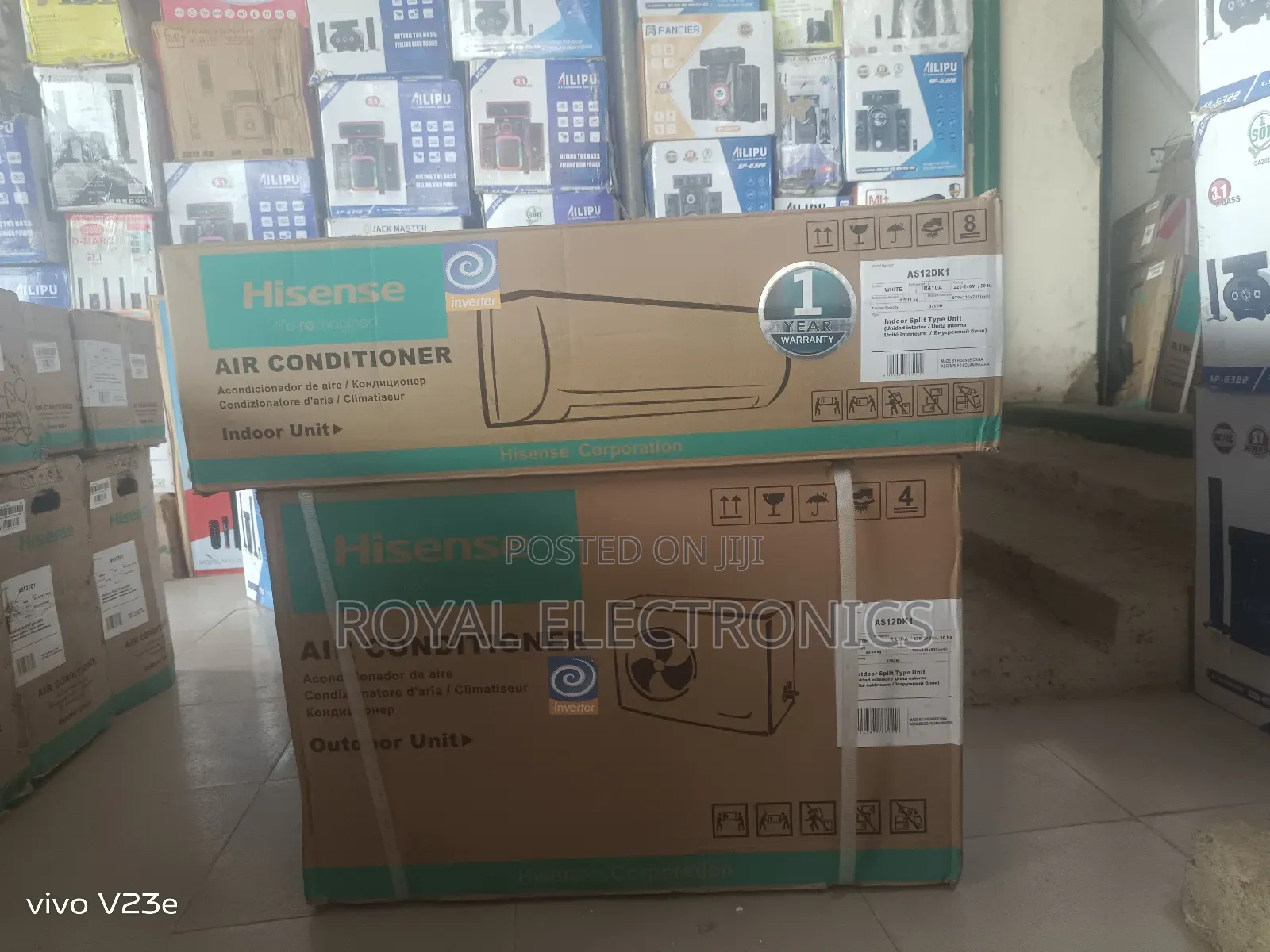Brand New Hisense 1.5hp Inverter Ac With Full Kit