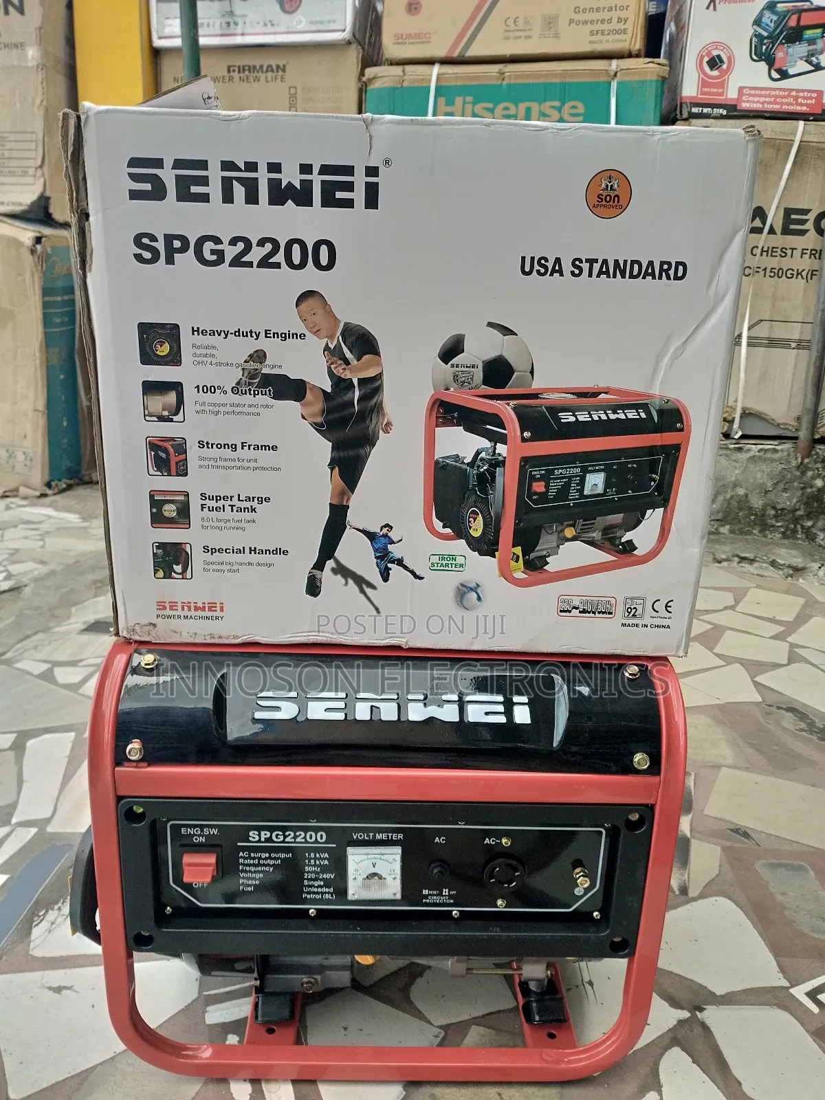 Senwei Petrol Generator 1.8kva