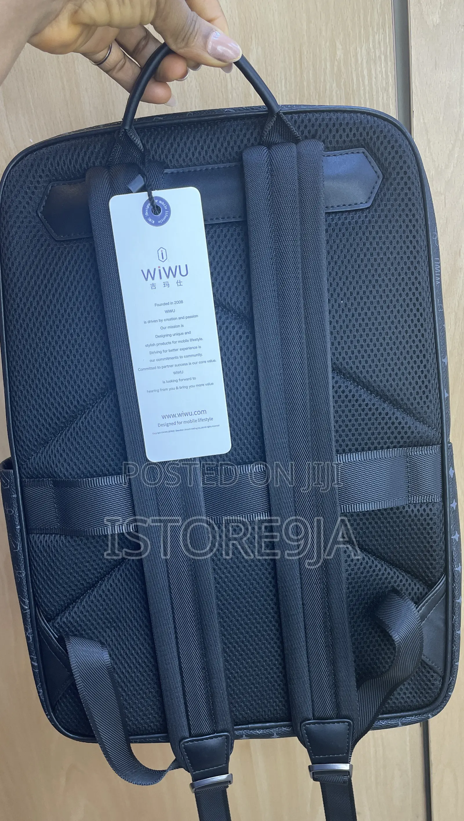 Wiwu Finger Print Back Pack