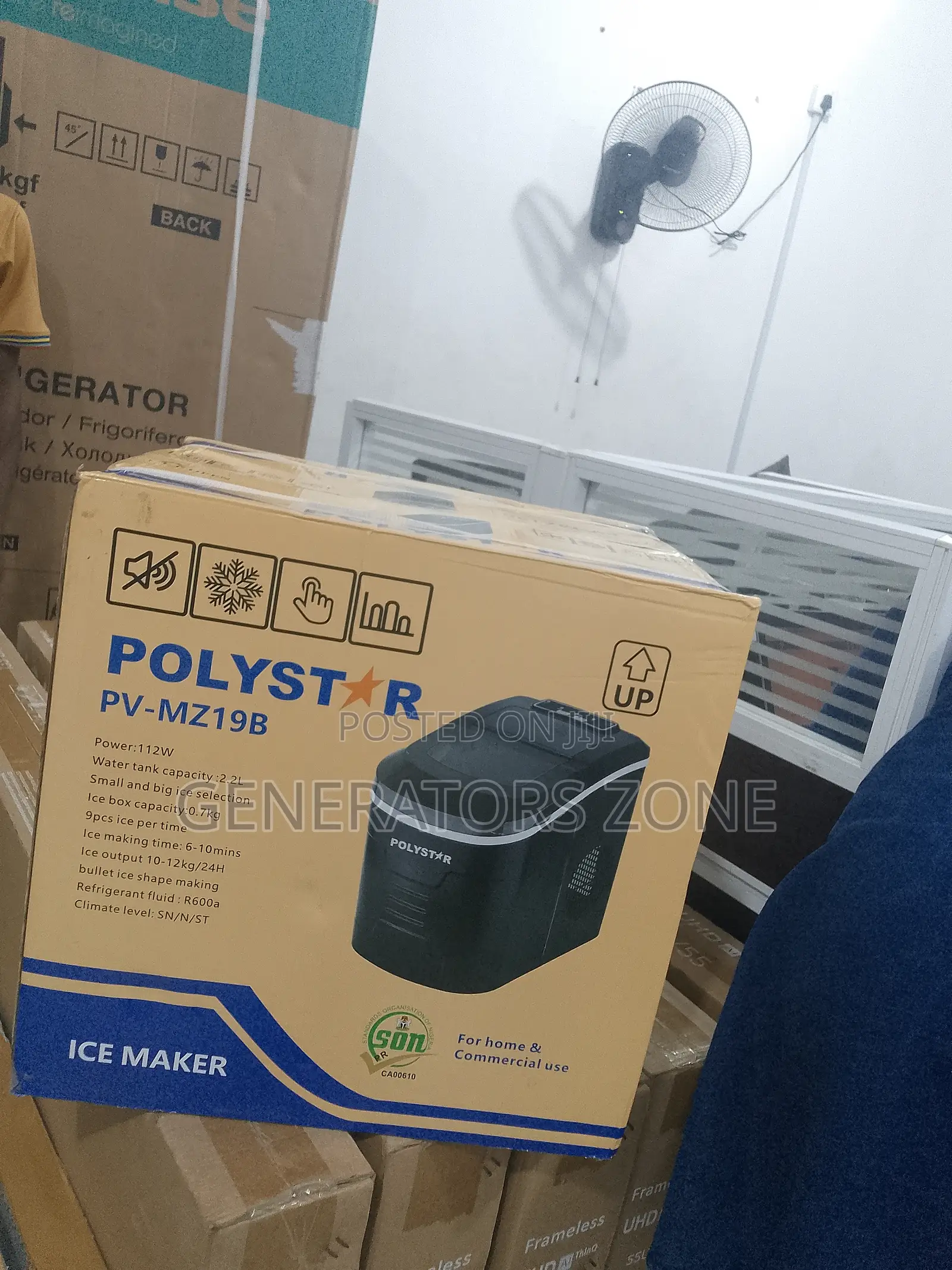 Polystars Ice Maker--Perfect for Hot Days