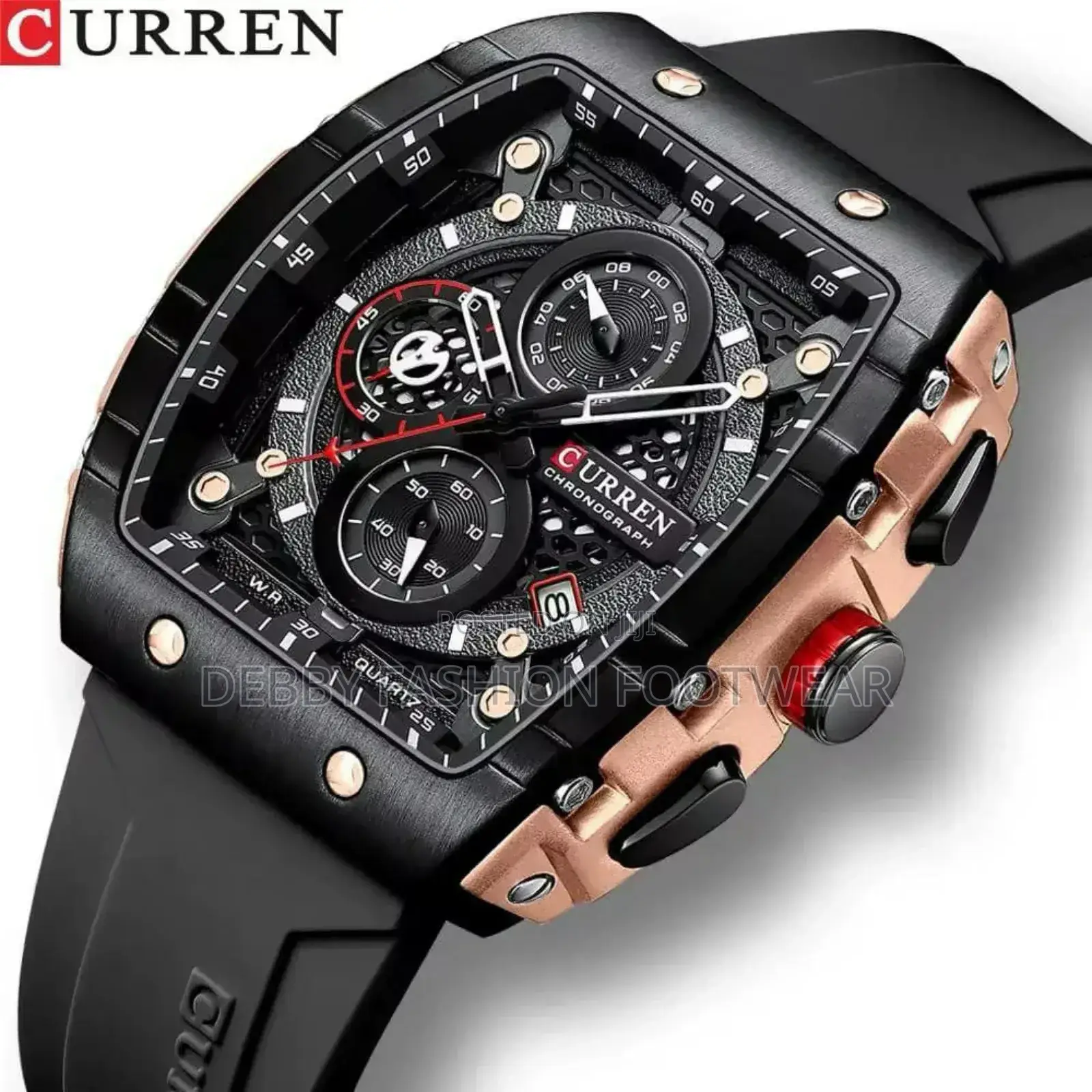 Poedergar Active Chronograph Watch With Date