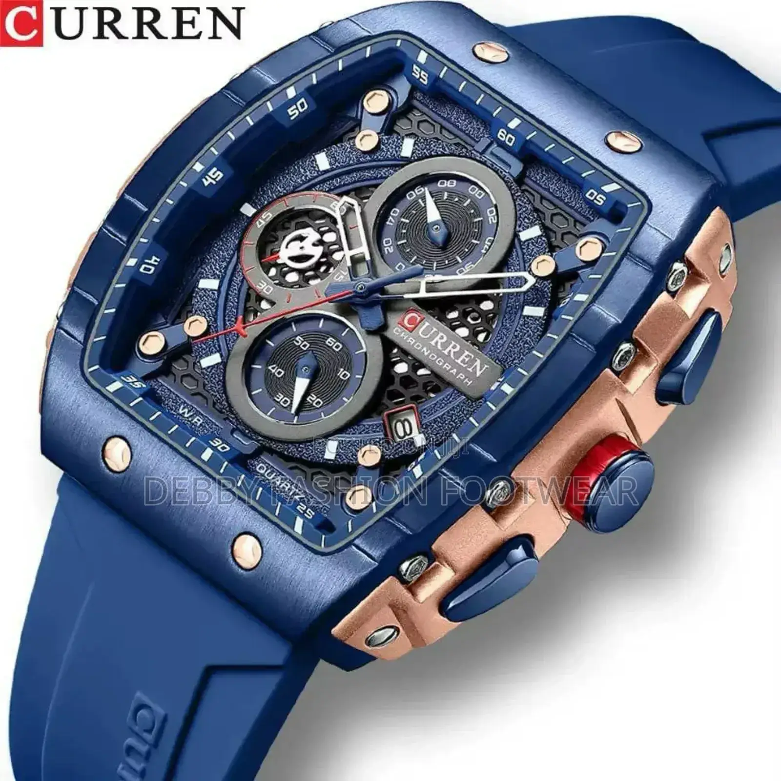 Poedergar Active Chronograph Watch With Date