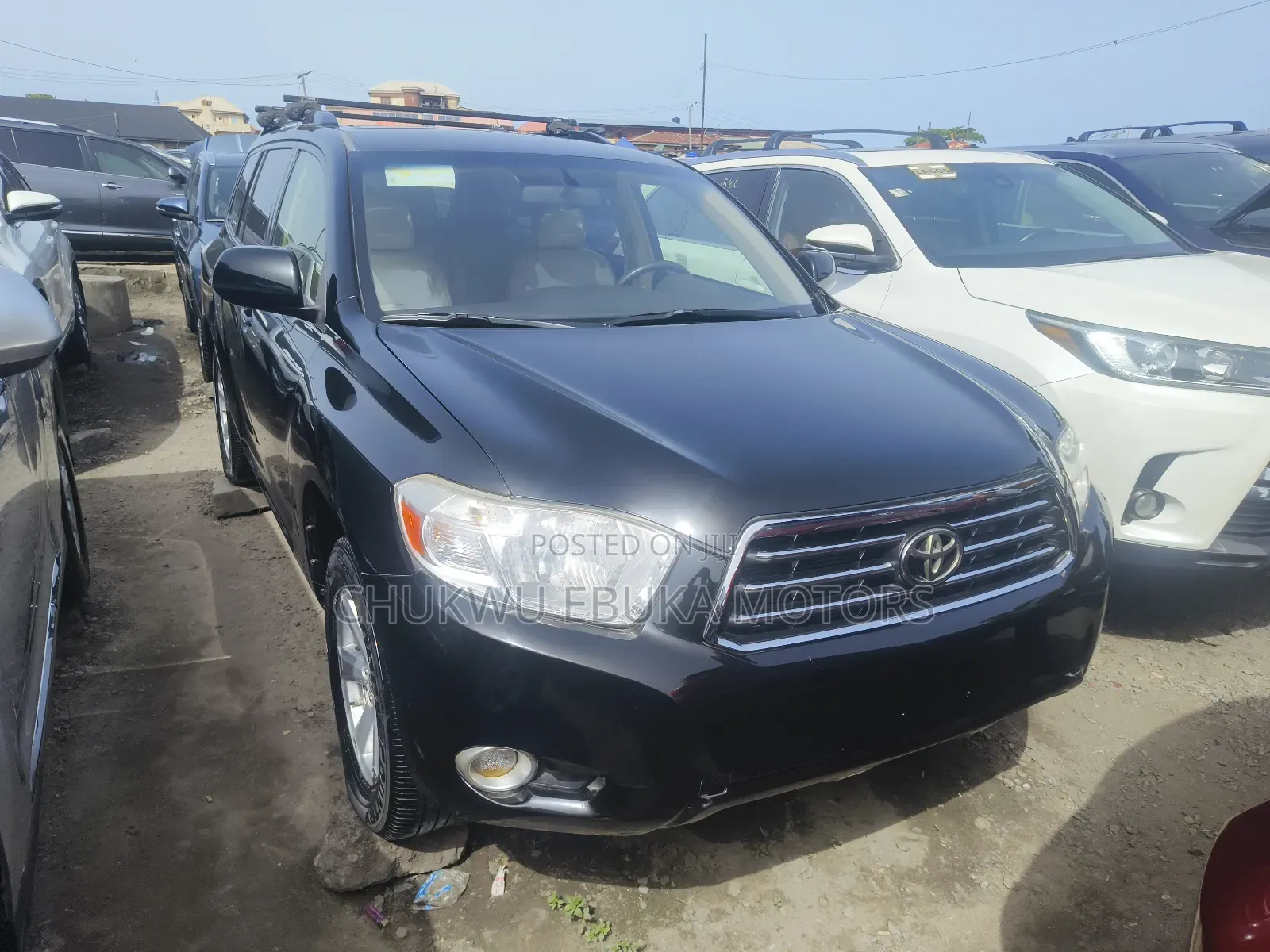 Toyota Highlander Sport 2008 Black